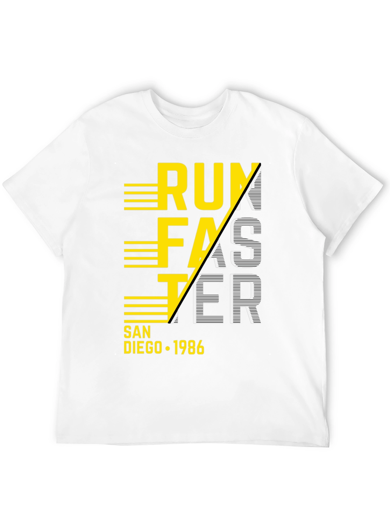 Run Faster San Diego Graphic Tee