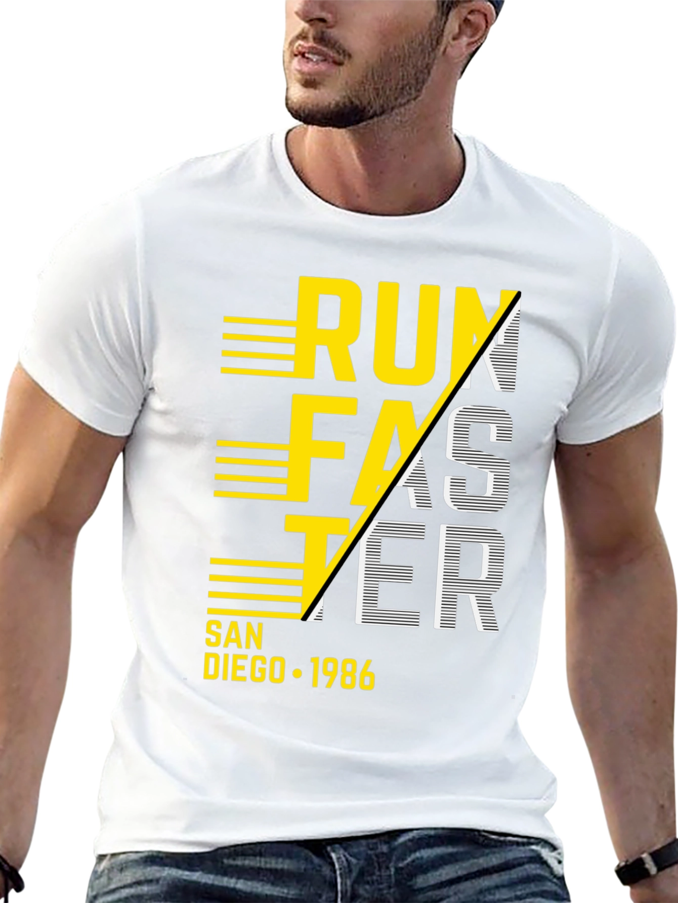 Run Faster San Diego Graphic Tee