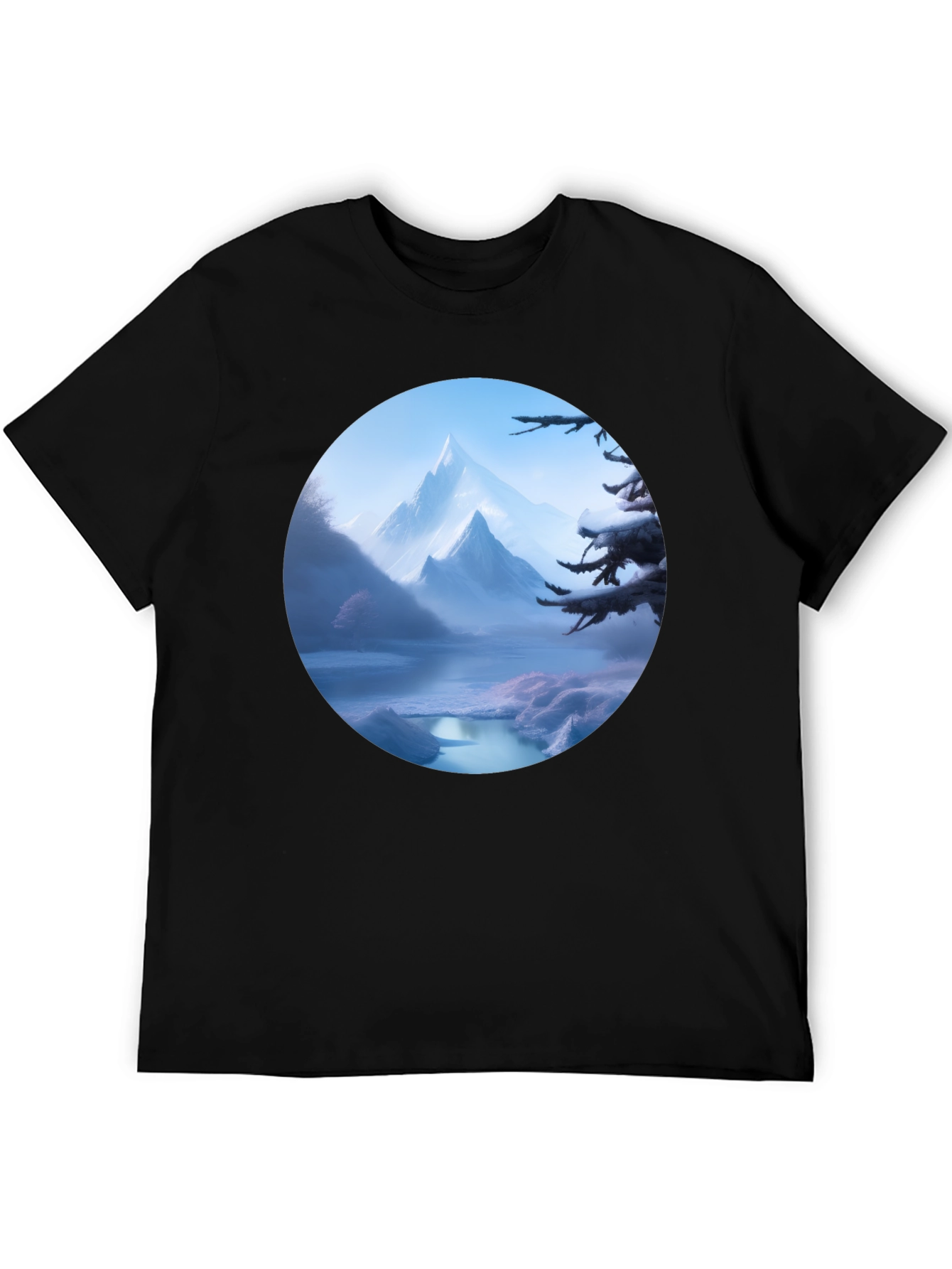 Scenic Mountain Vista Graphic Tee