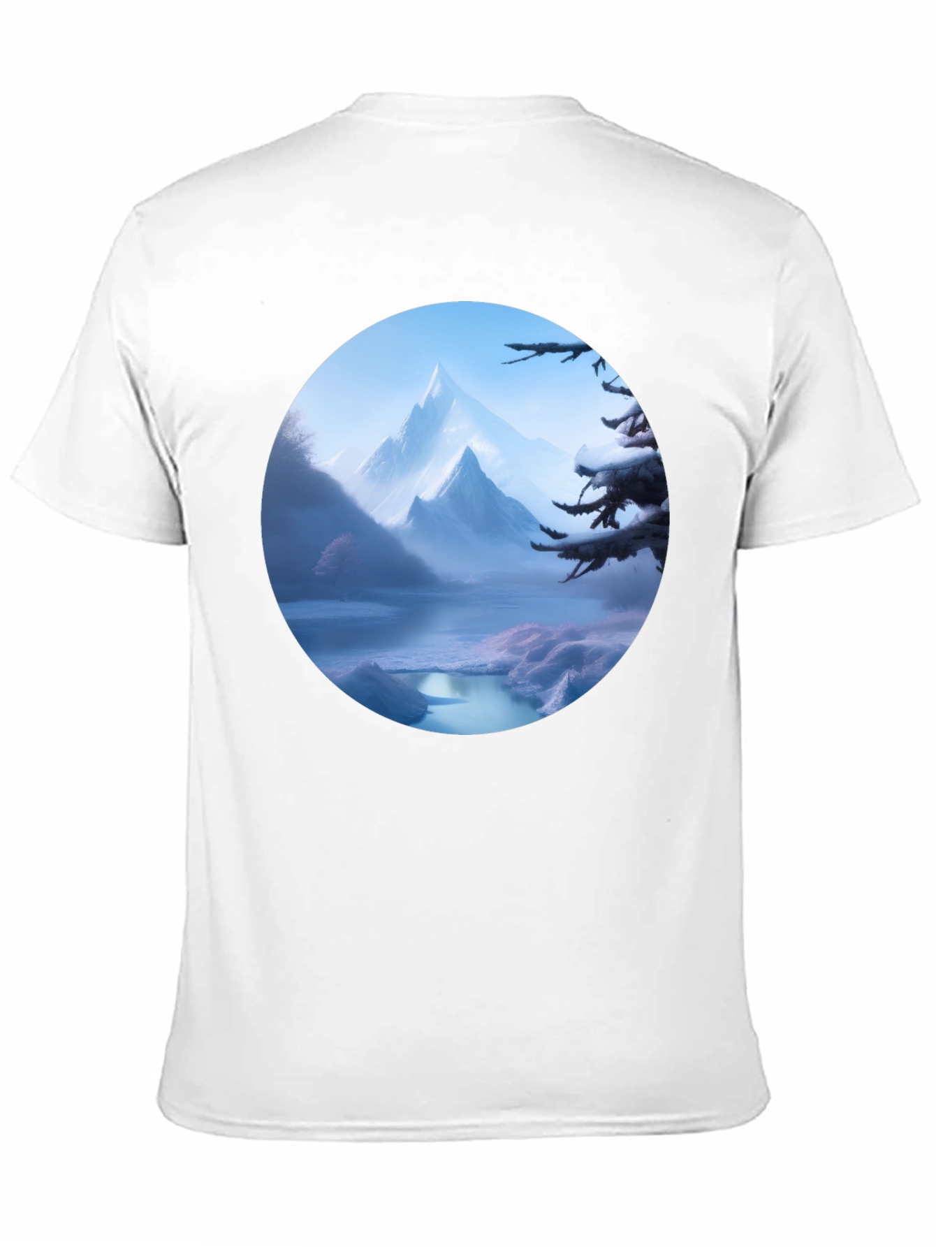 Scenic Mountain Vista Graphic Tee