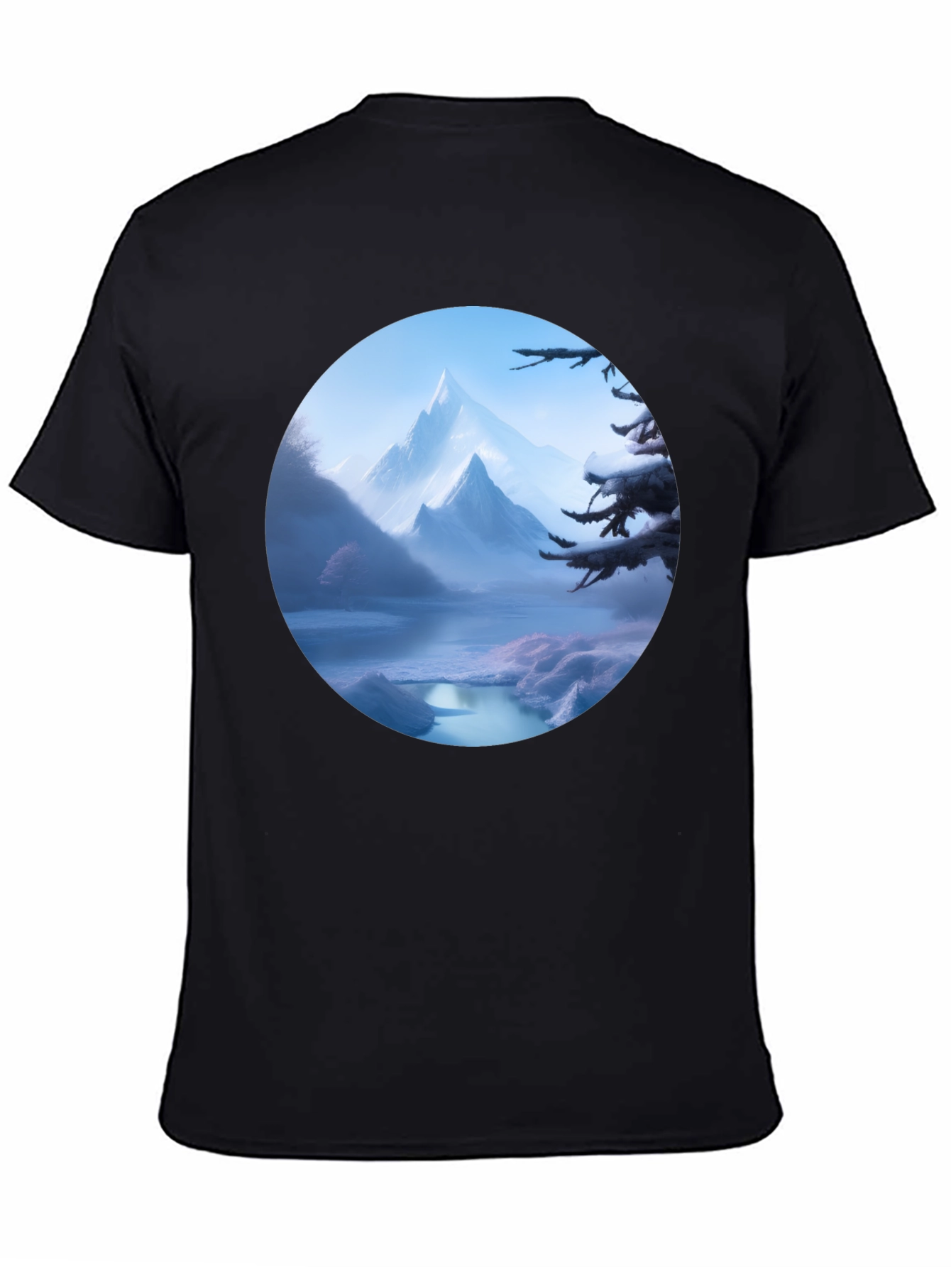 Scenic Mountain Vista Graphic Tee