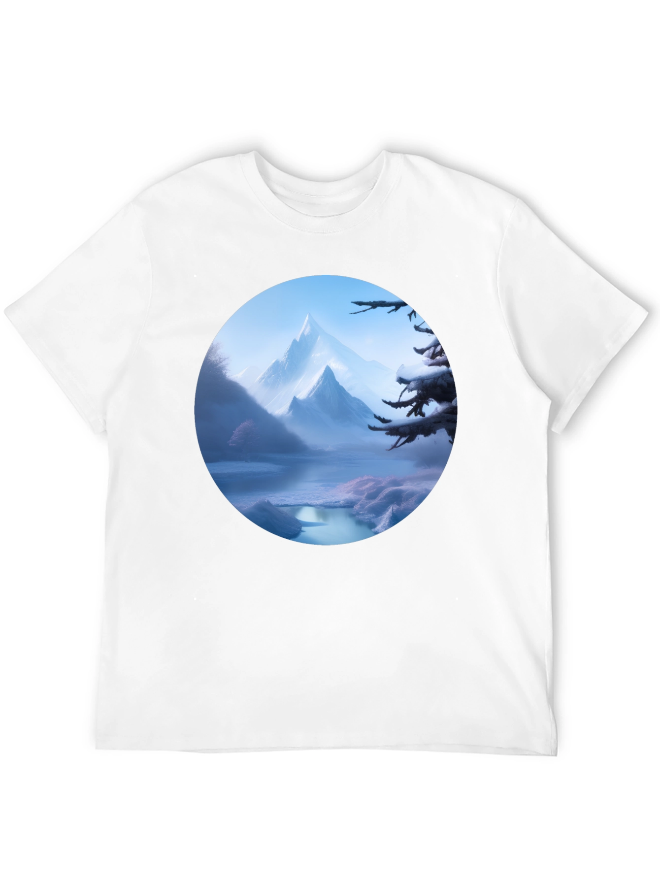 Scenic Mountain Vista Graphic Tee