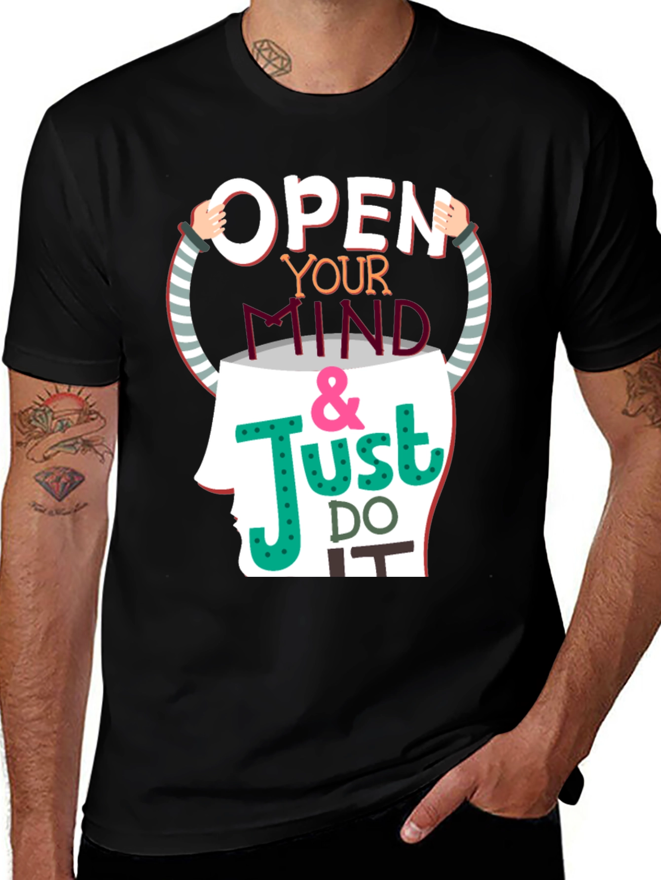 Open Your Mind Graphic Tee