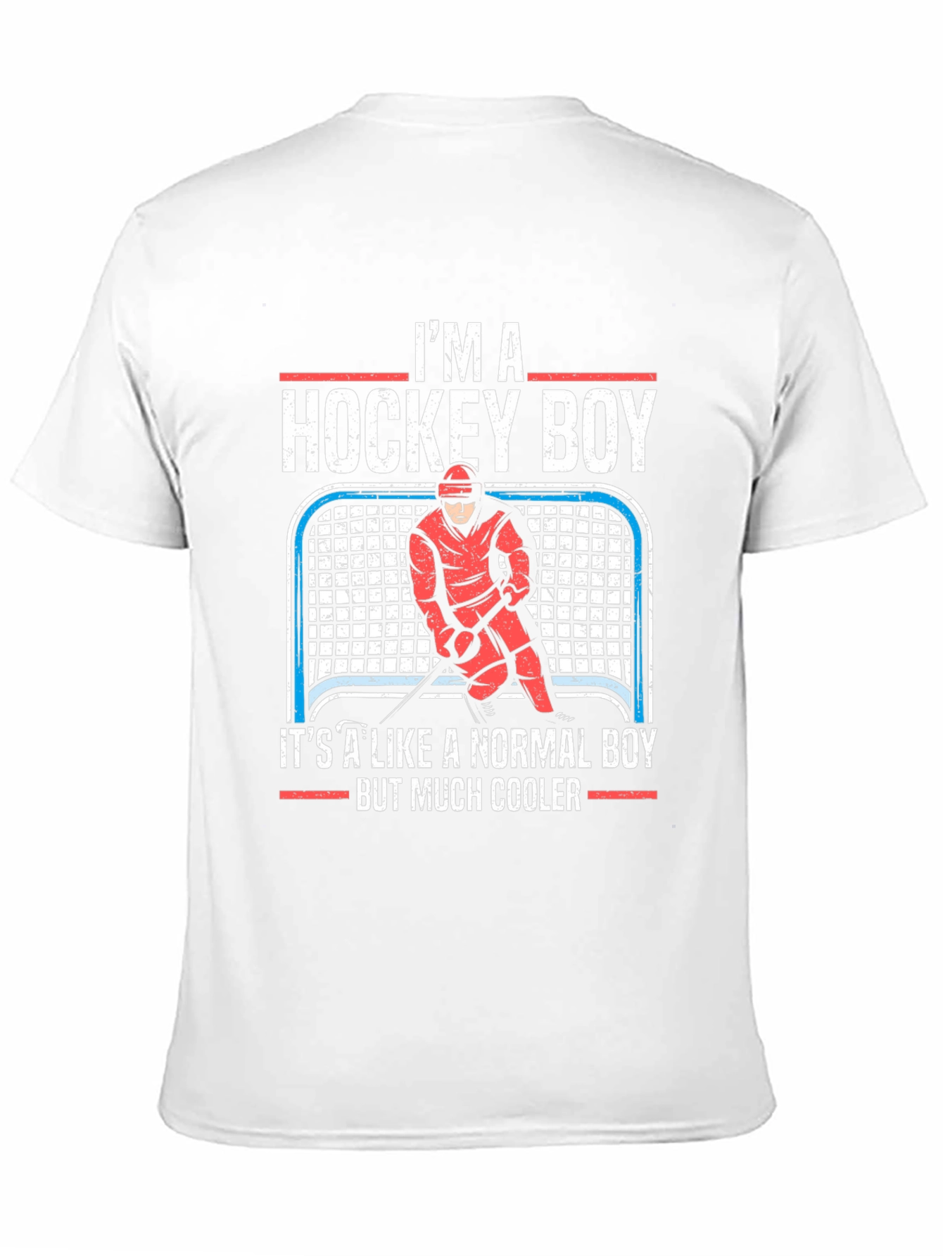 Hockey Boy T-Shirt: Normal Boy But Cooler!