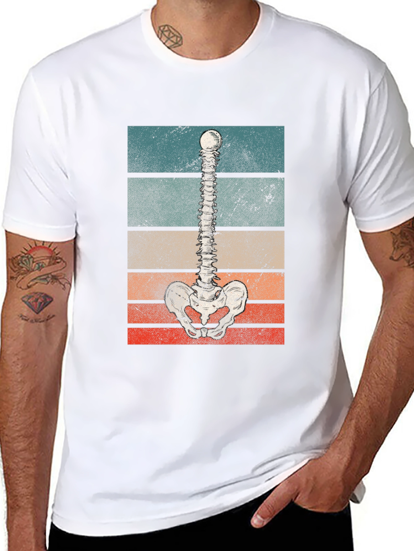 Retro Spine & Pelvis T-Shirt