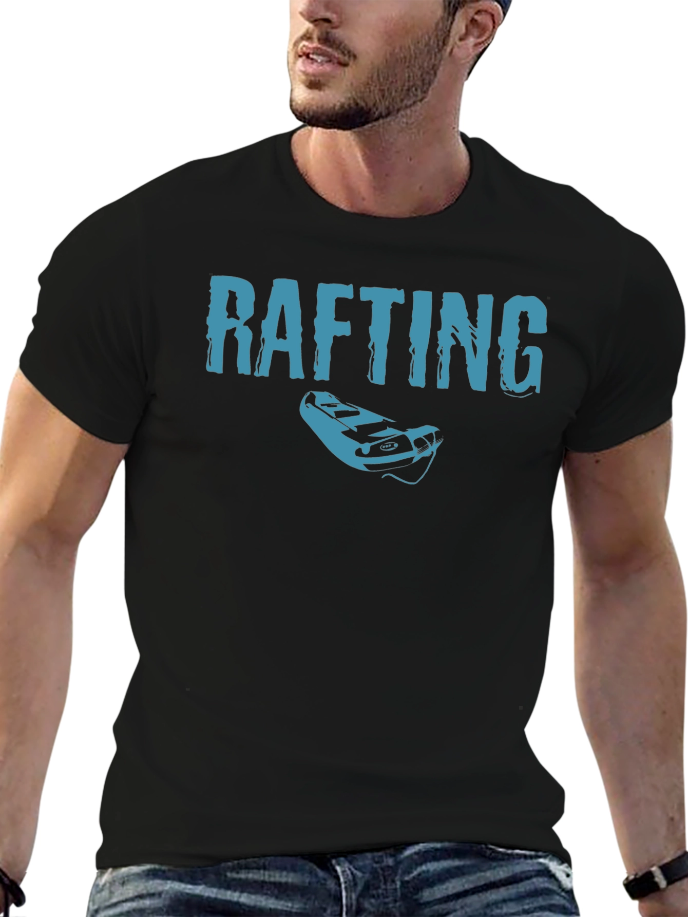 Rafting Adventure Tee - River Raft Graphic T-Shirt