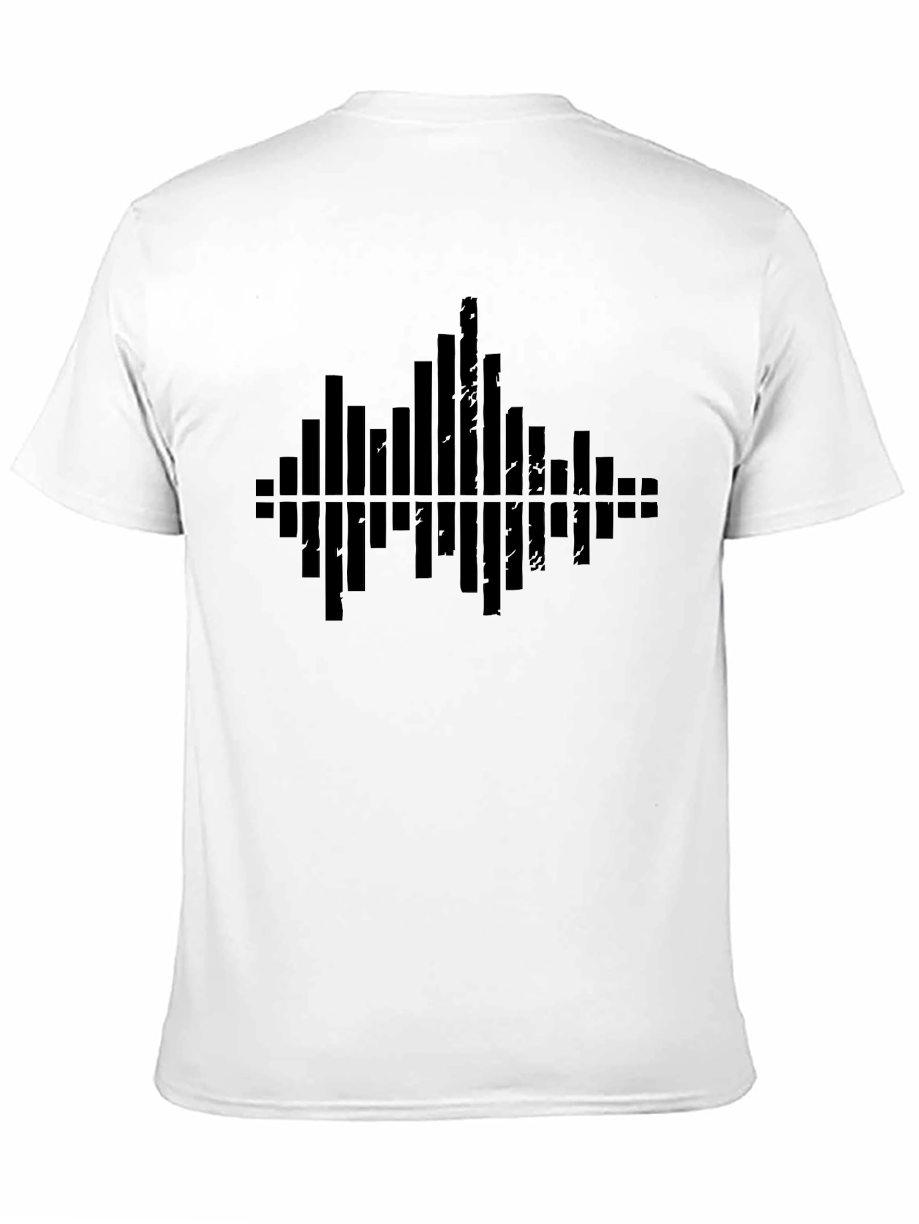 Black Graphic Tee - Soundwave Design