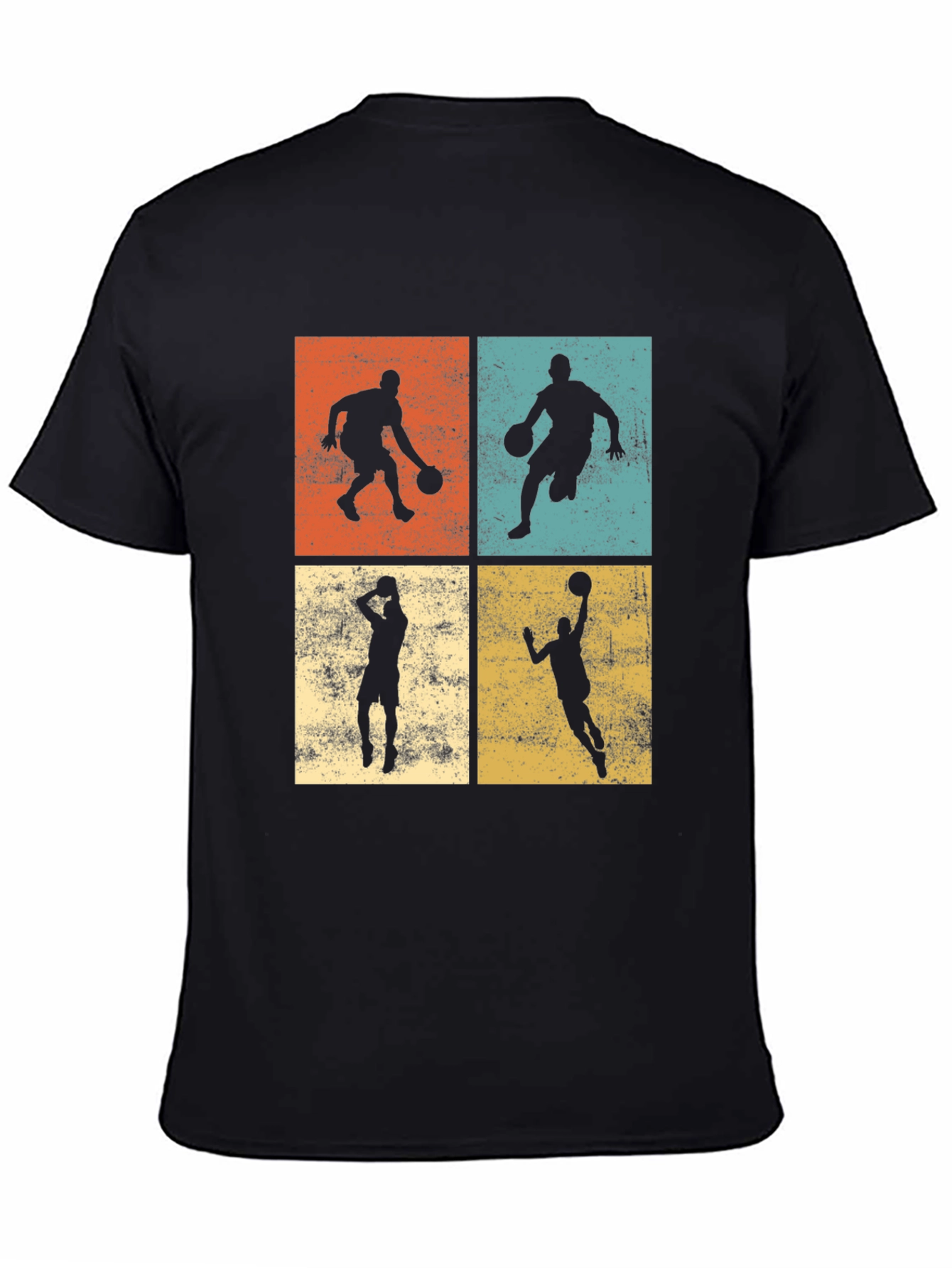Retro Basketball Silhouette Tee