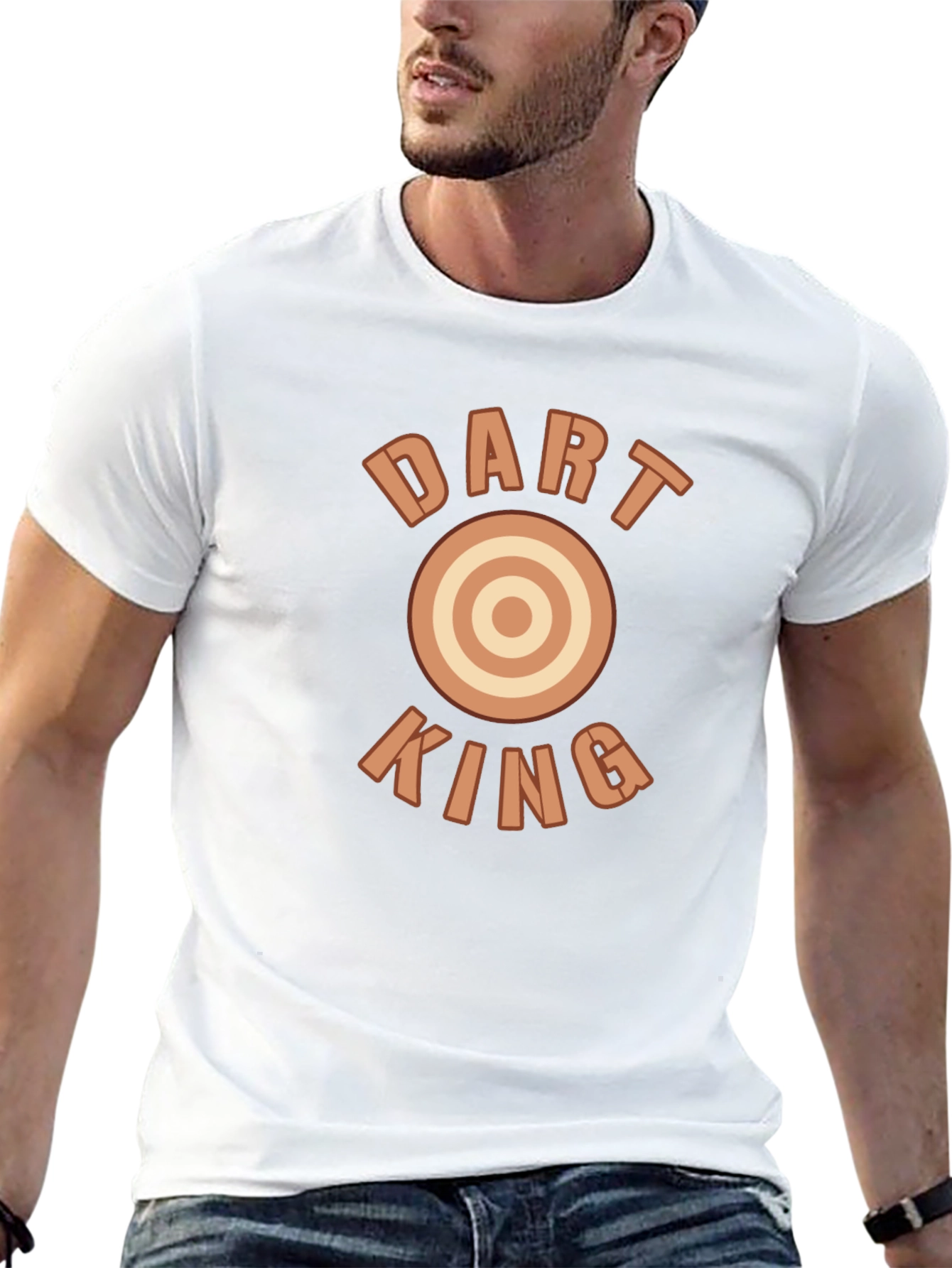 Dart King Black Graphic Tee