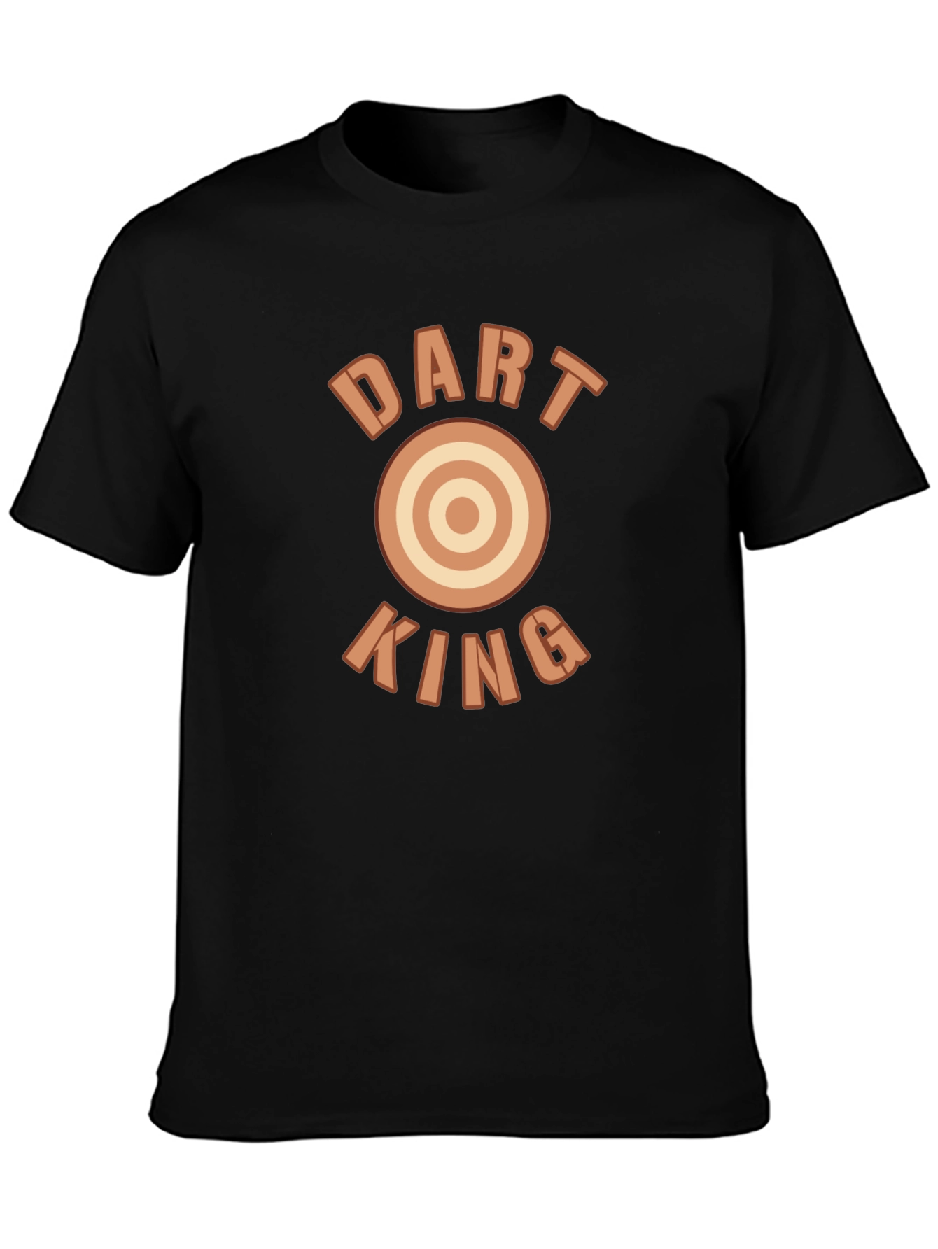 Dart King Black Graphic Tee