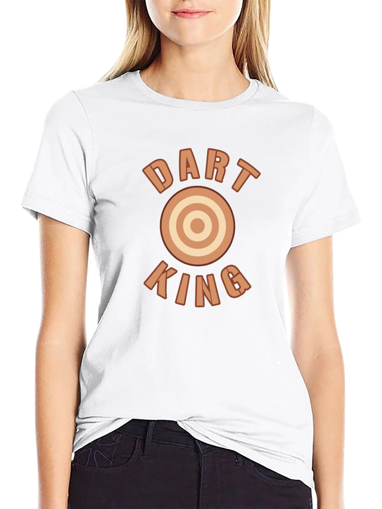 Dart King Black Graphic Tee