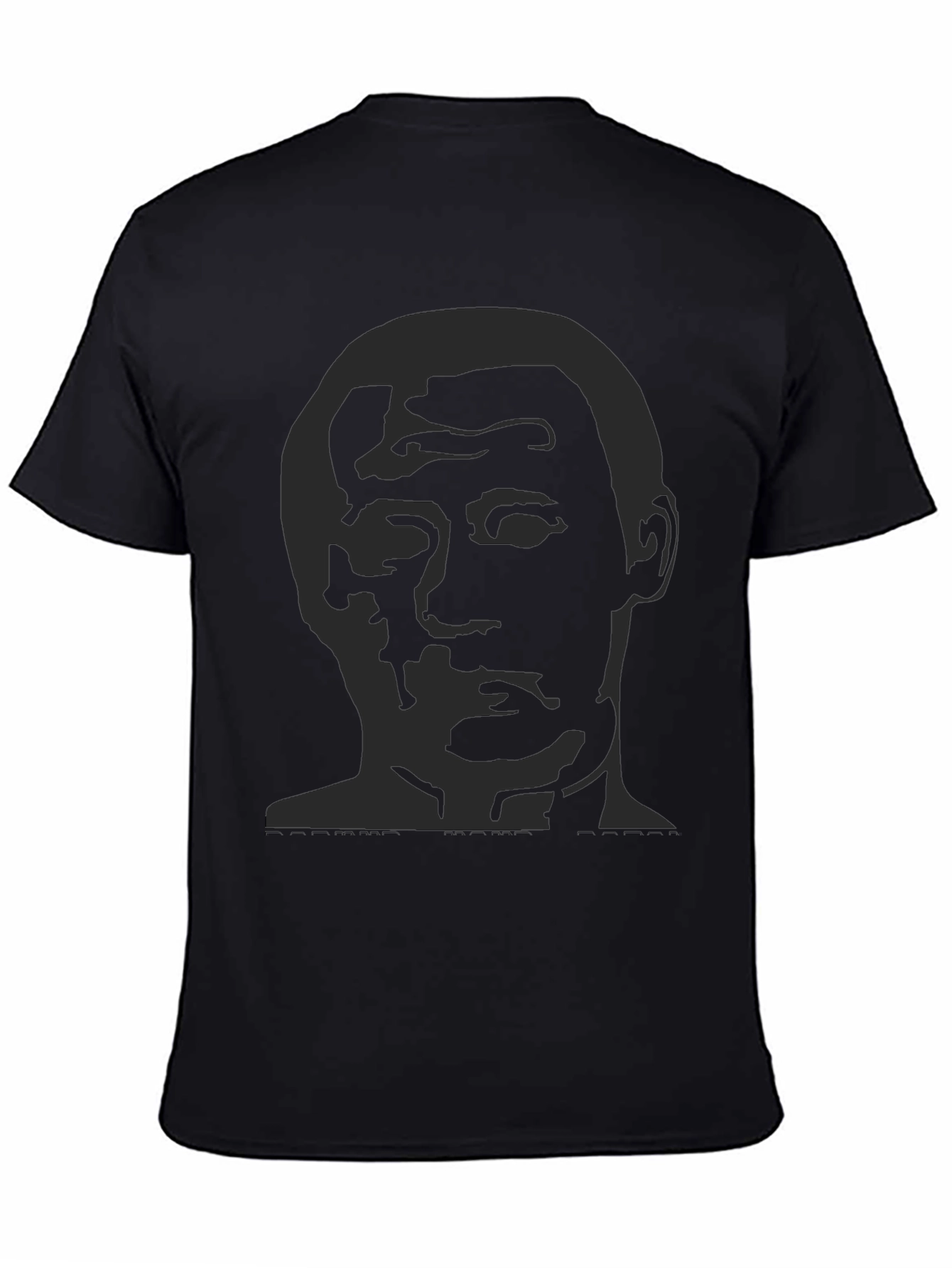 Mens Graphic Print T-Shirt - Black