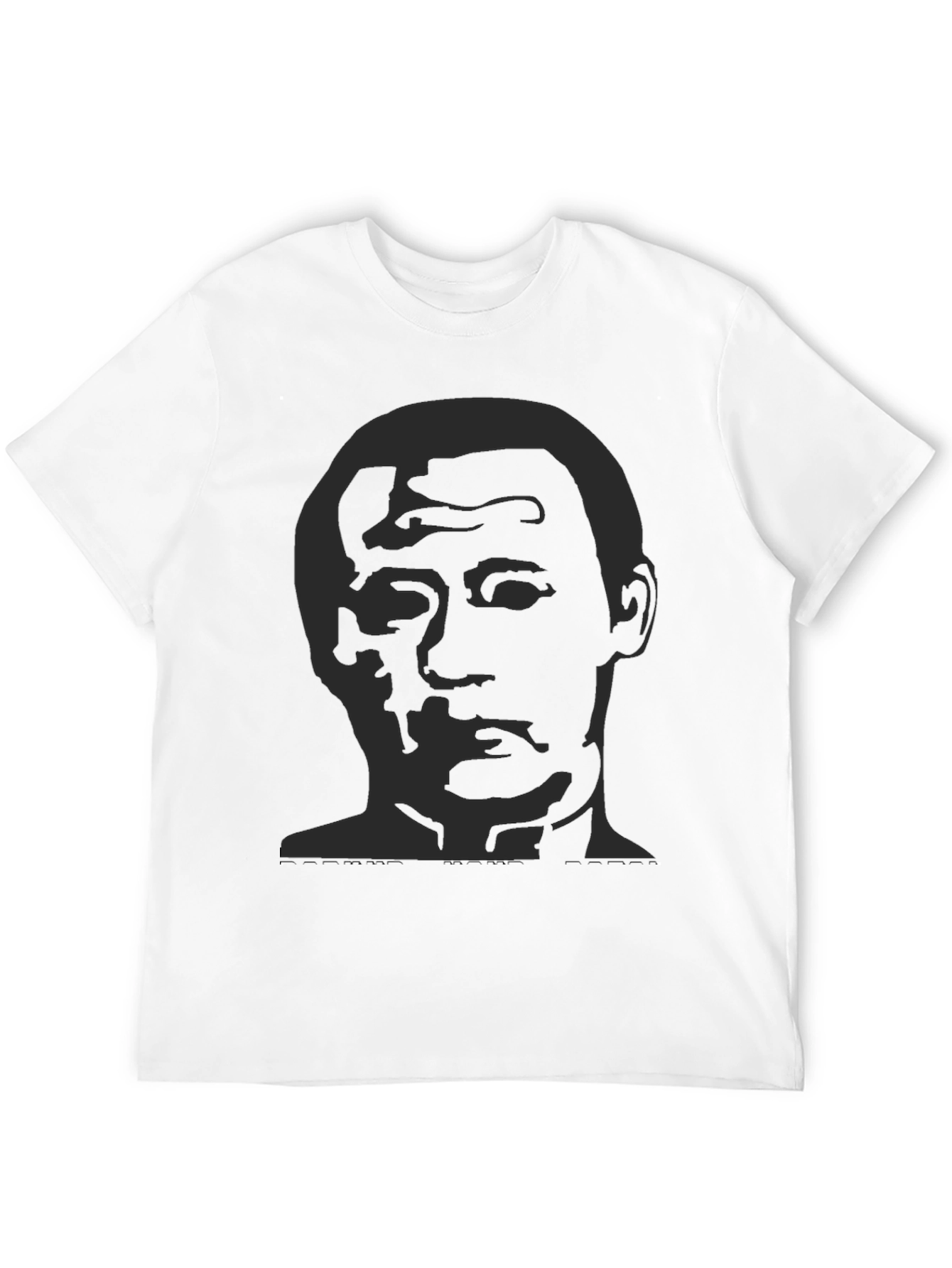 Mens Graphic Print T-Shirt - Black