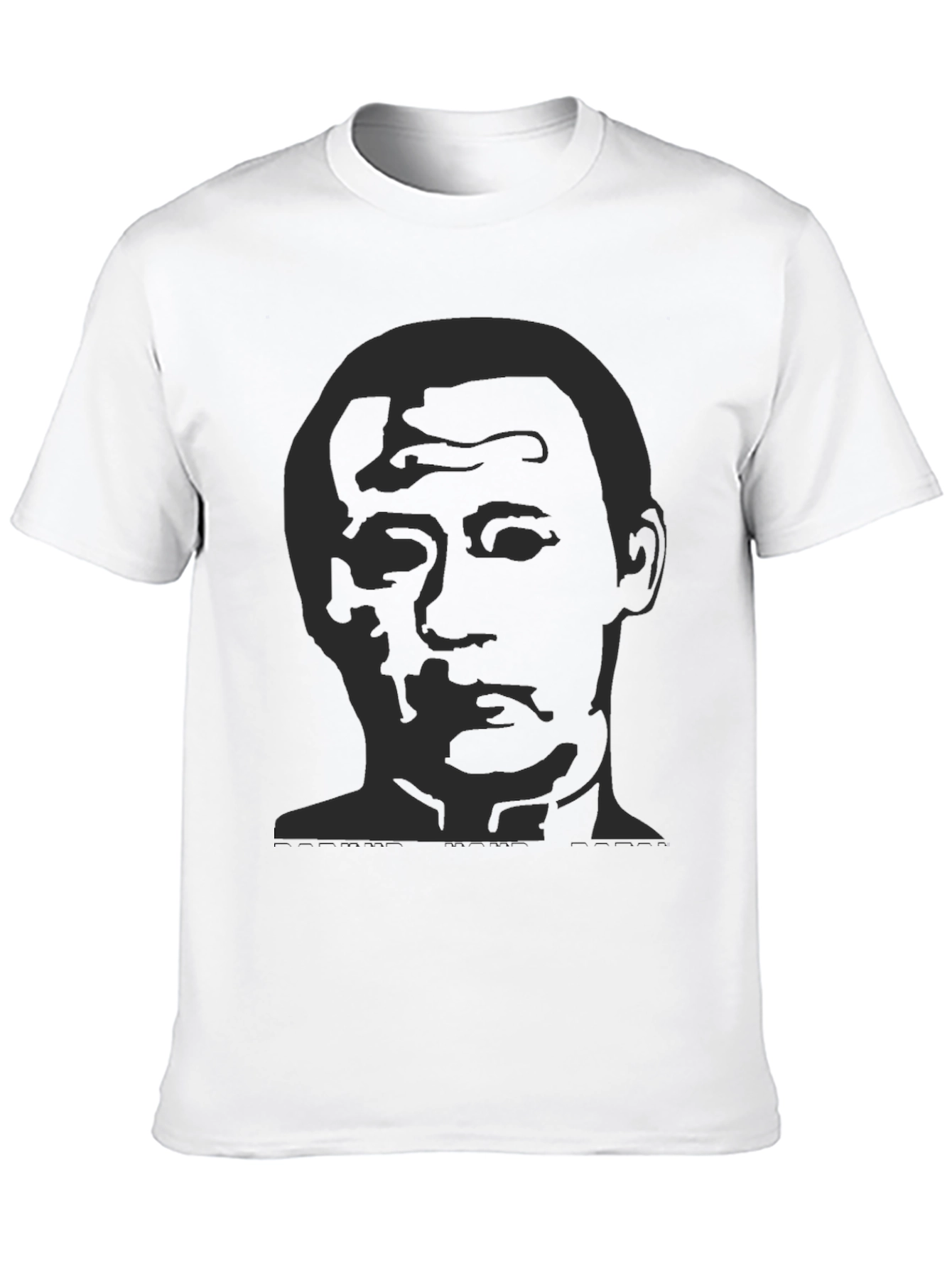 Mens Graphic Print T-Shirt - Black