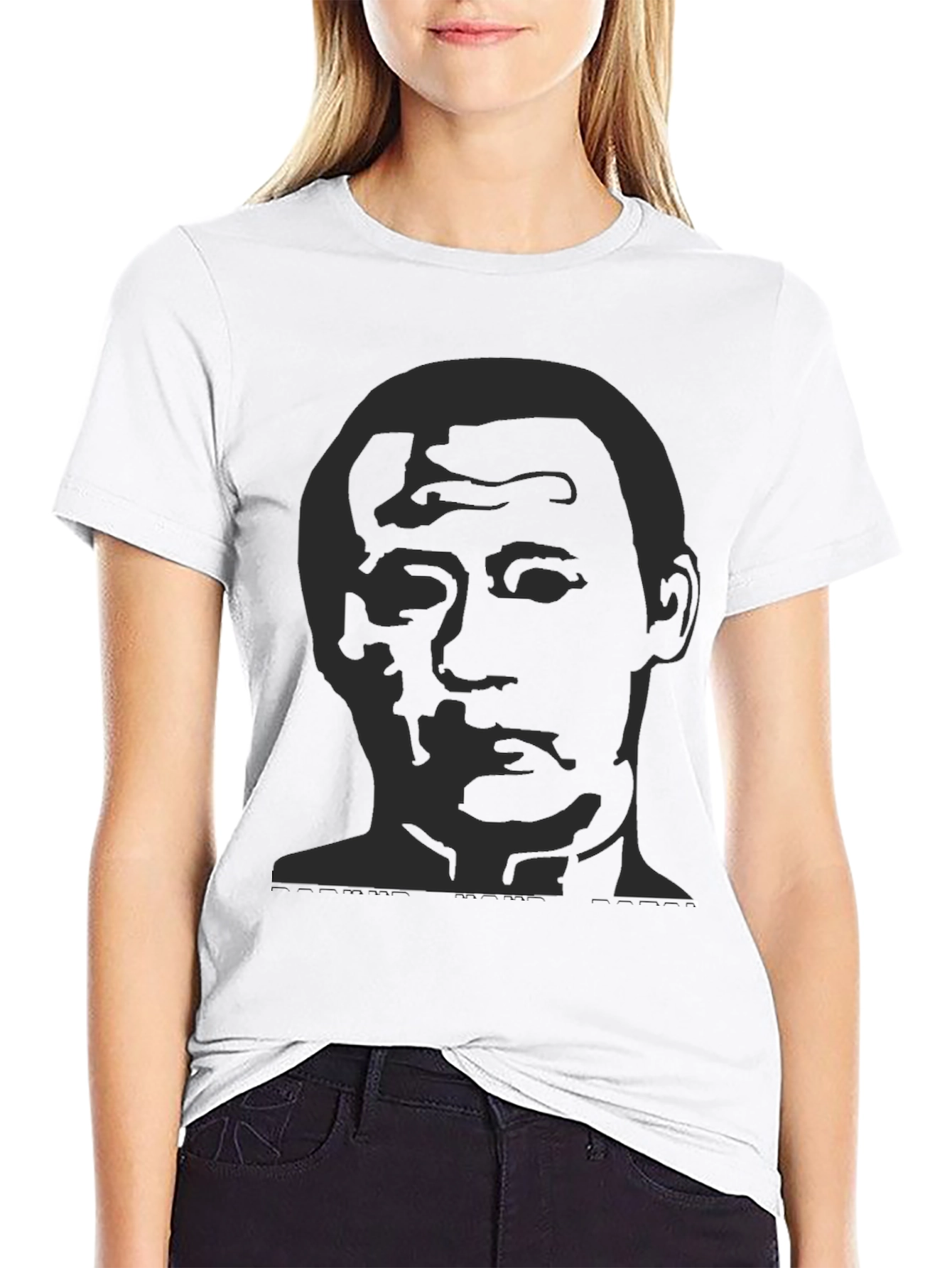 Mens Graphic Print T-Shirt - Black