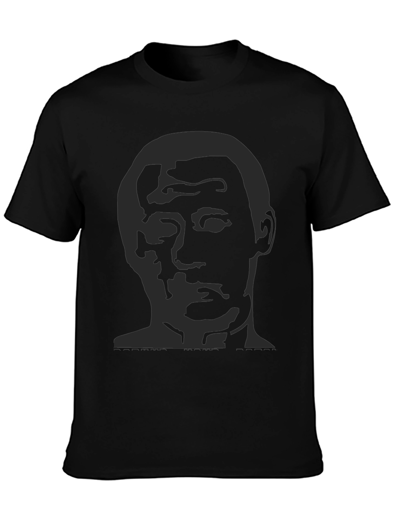Mens Graphic Print T-Shirt - Black