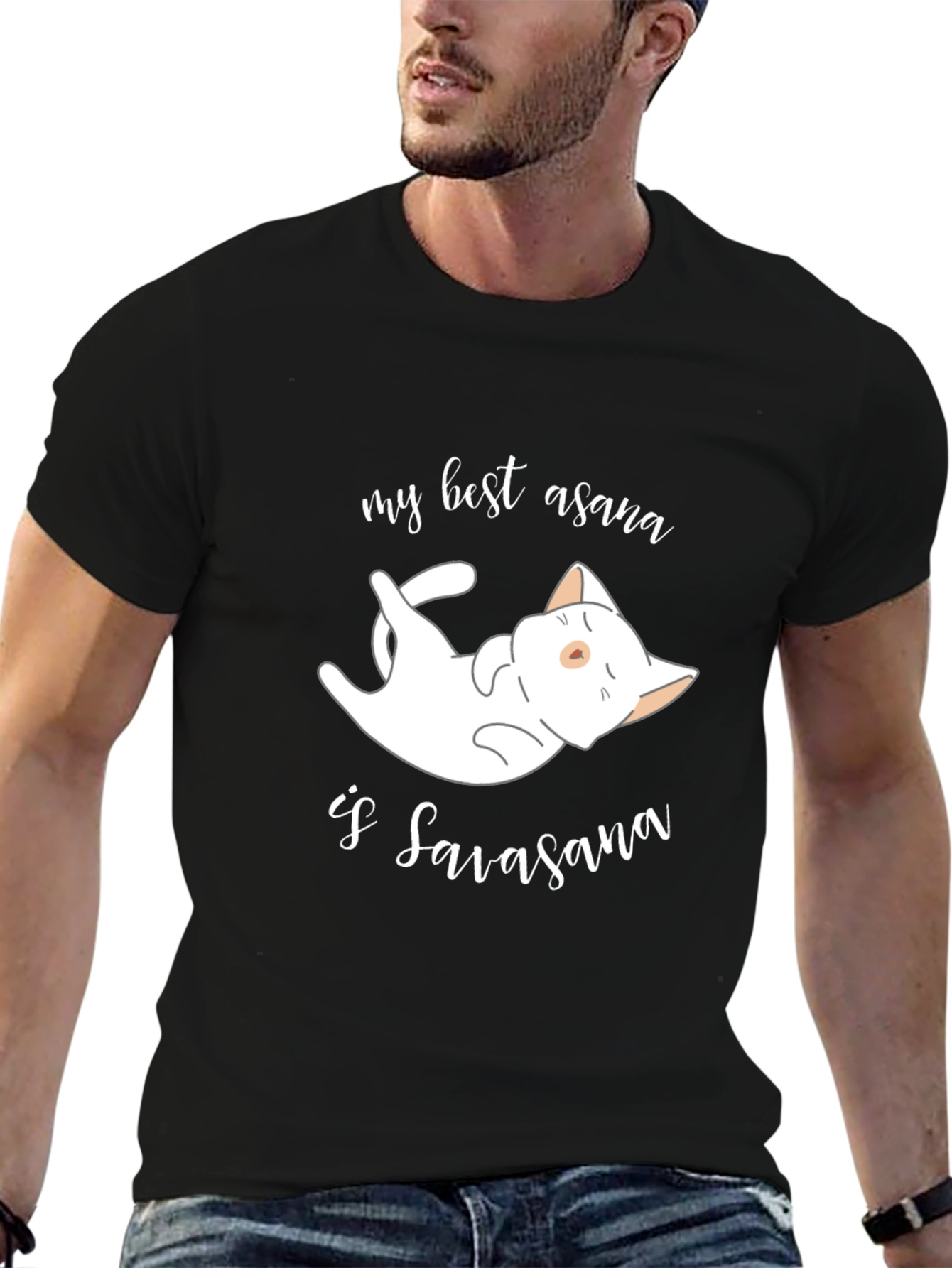 My Best Asana is Savasana T-Shirt