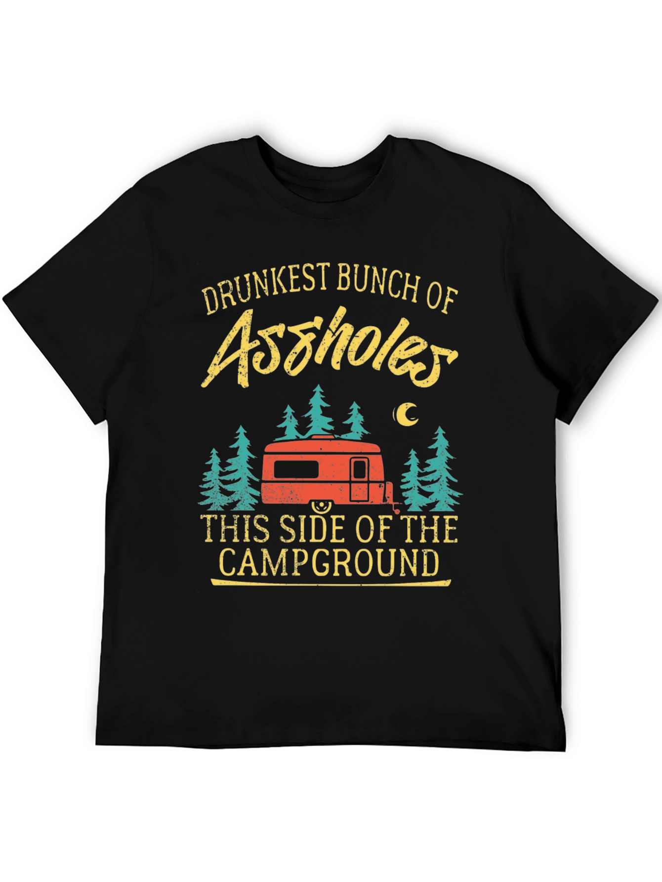 Drunkest Bunch Camping T-Shirt