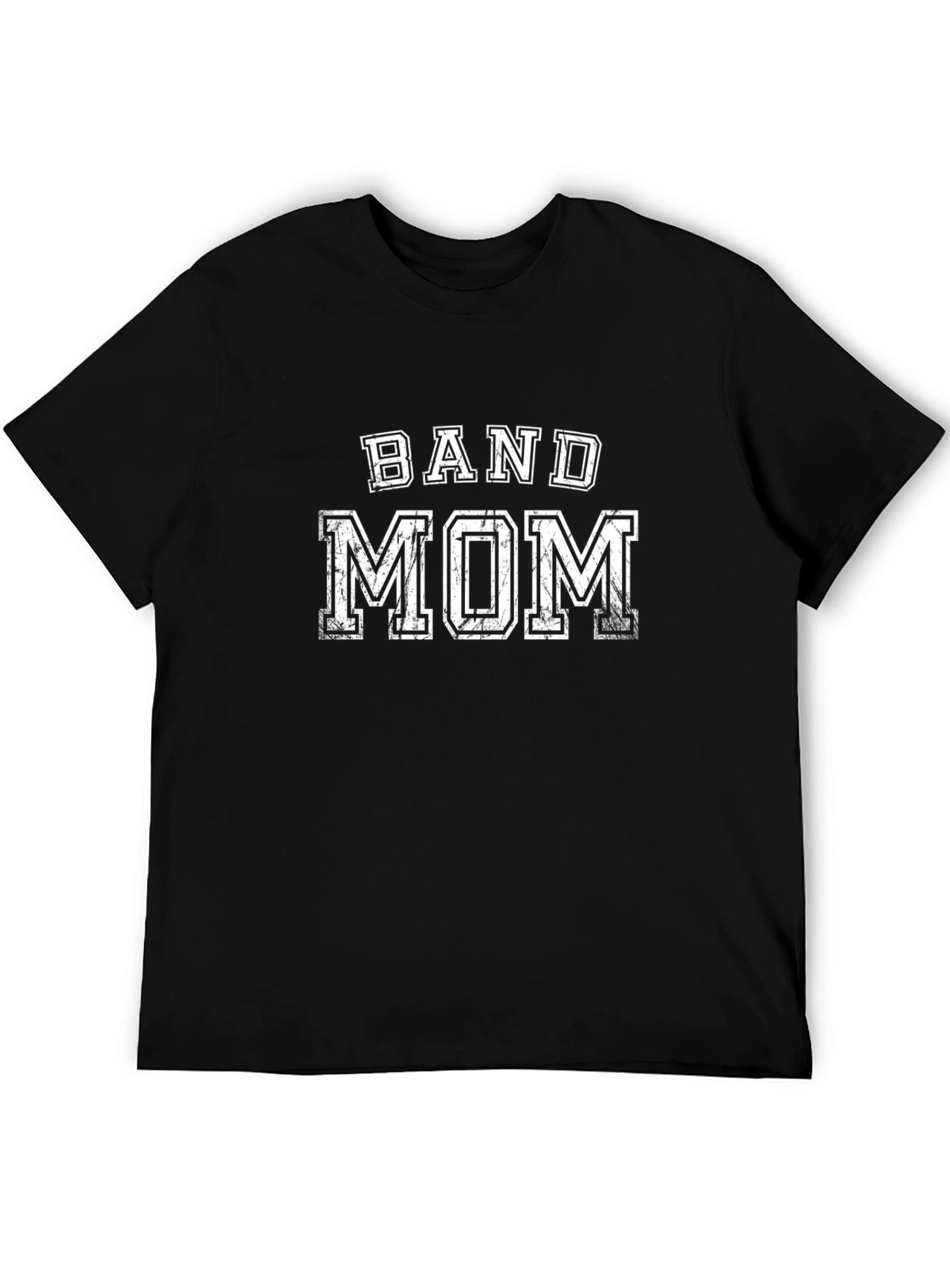 Band Mom Black Graphic T-Shirt
