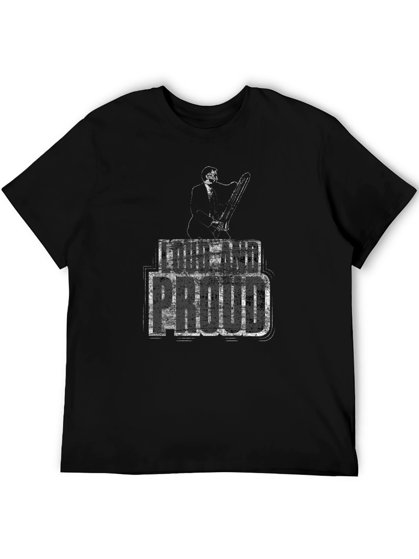Loud And Proud Graphic T-Shirt - Chainsaw Design