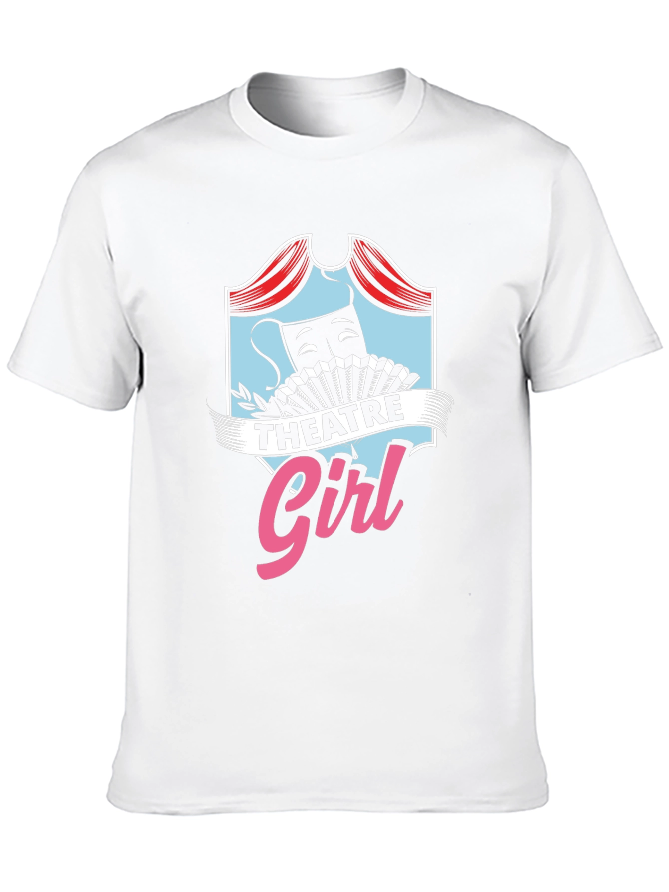 Theatre Girl T-Shirt - Black Cotton Graphic Tee