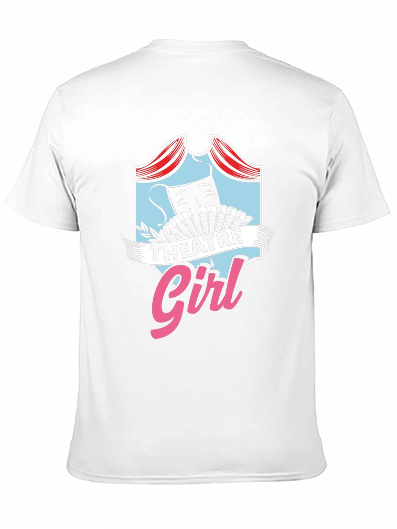 Theatre Girl T-Shirt - Black Cotton Graphic Tee