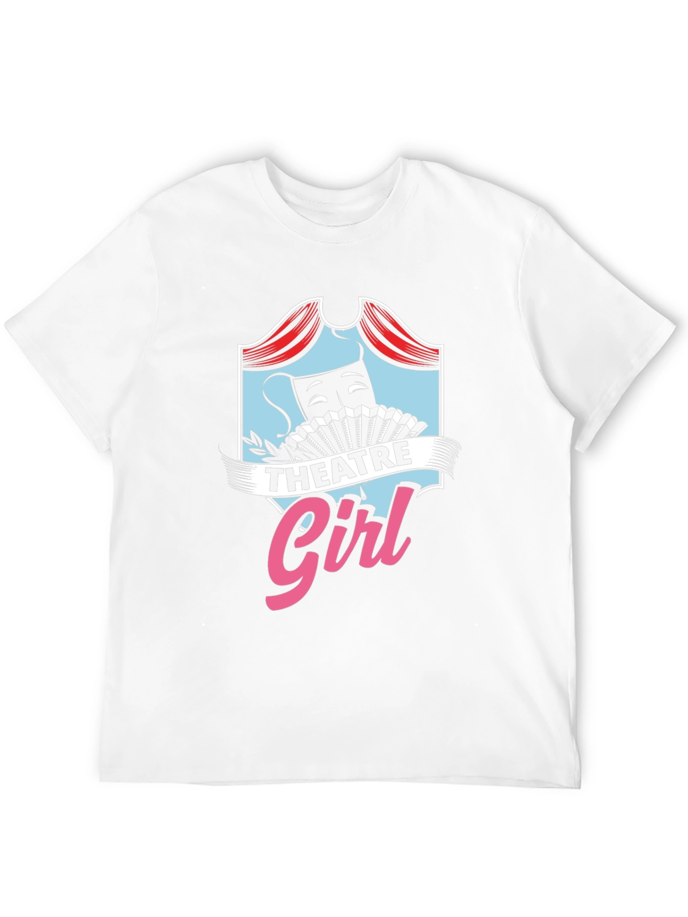 Theatre Girl T-Shirt - Black Cotton Graphic Tee