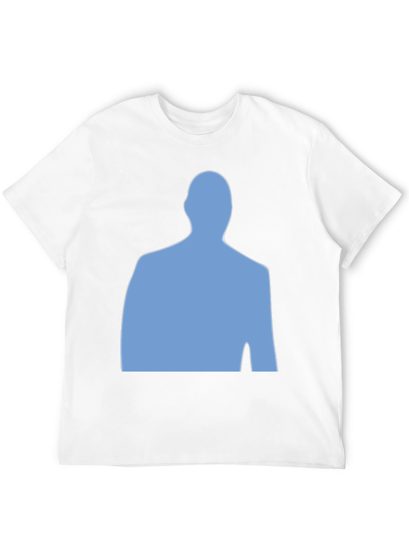 Modern Silhouette Graphic Tee - Black