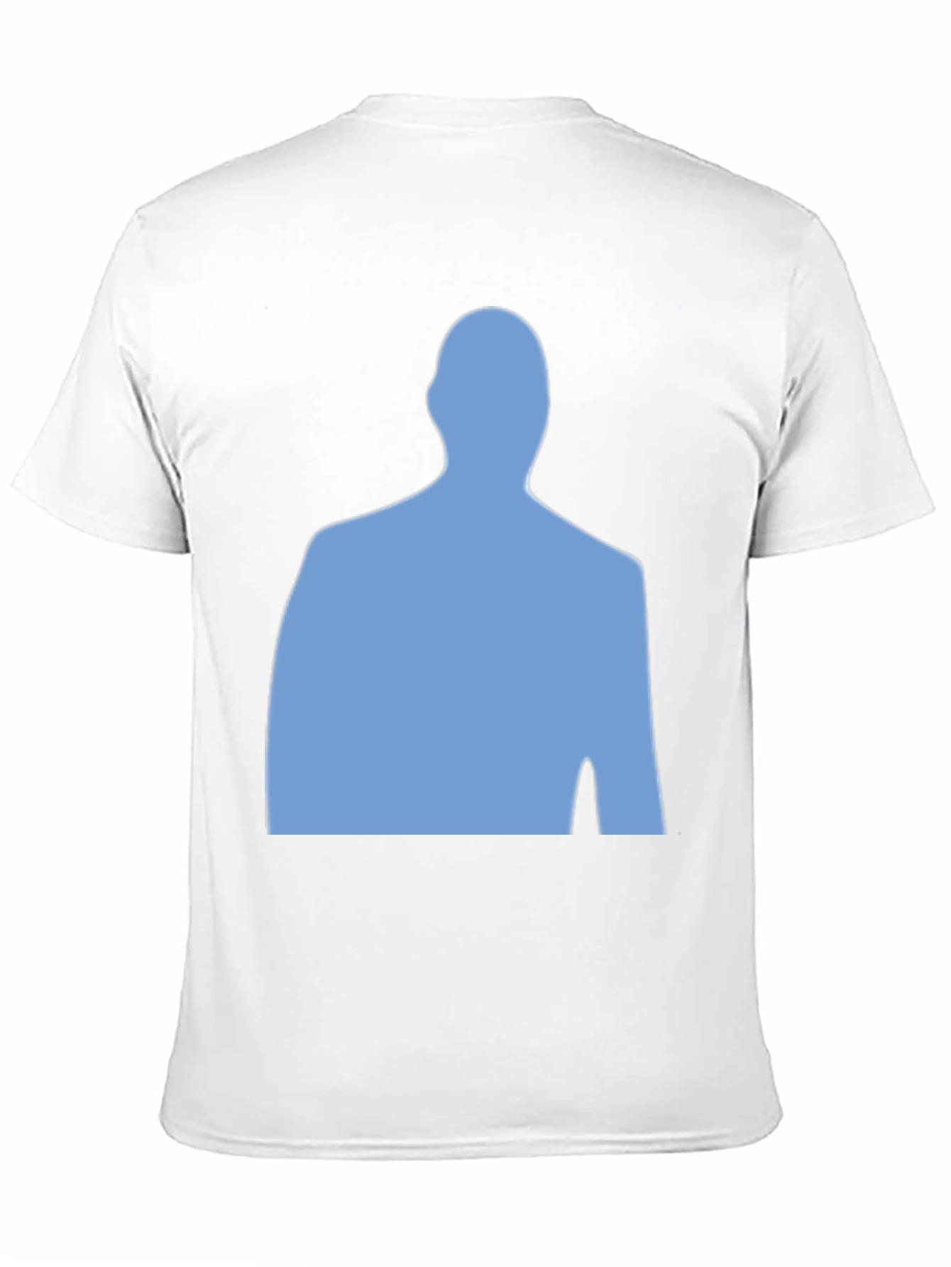 Modern Silhouette Graphic Tee - Black
