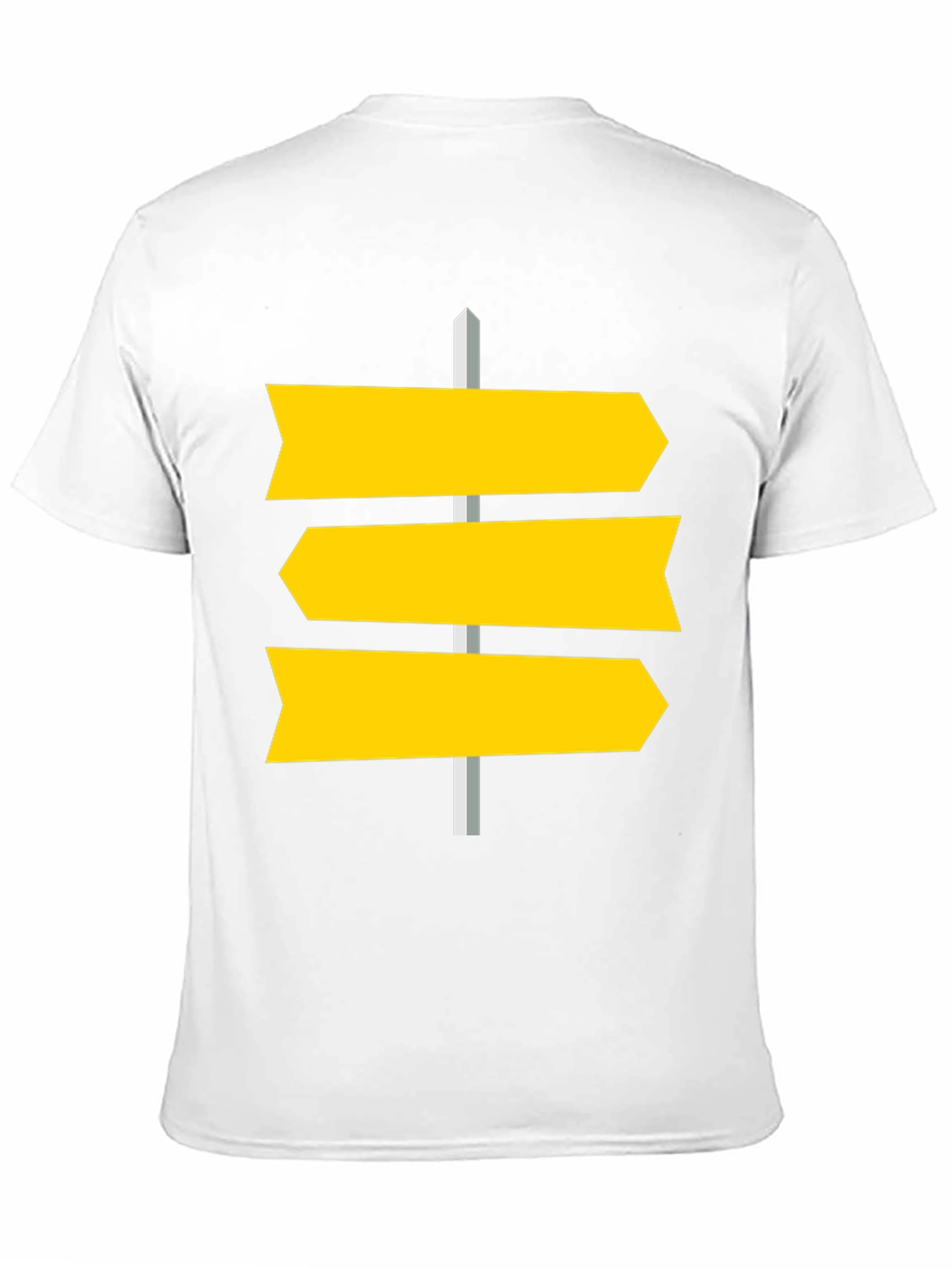 Directional Signpost Graphic Tee - Unisex Cotton T-Shirt
