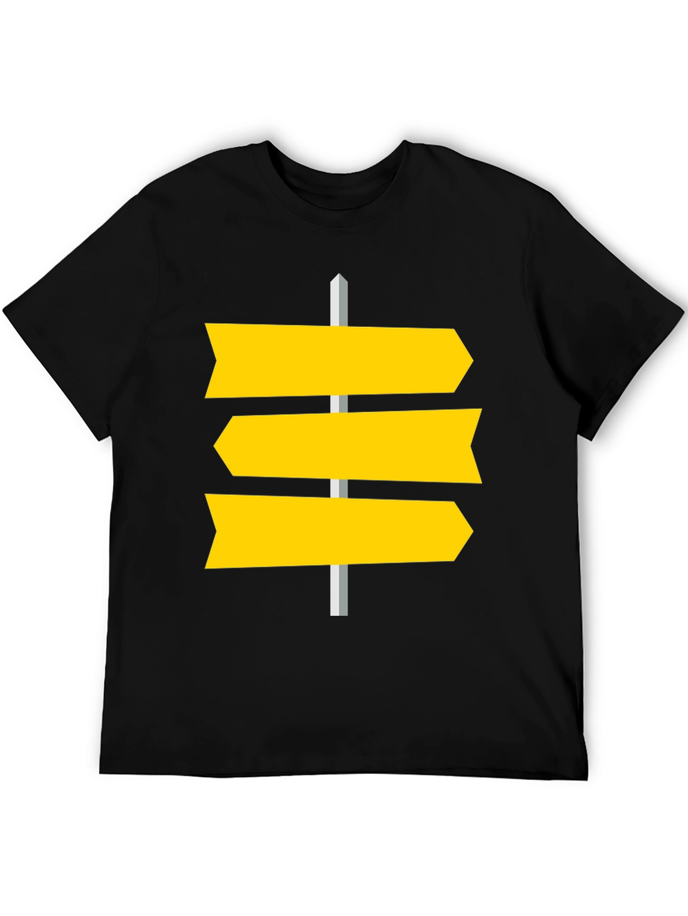 Directional Signpost Graphic Tee - Unisex Cotton T-Shirt