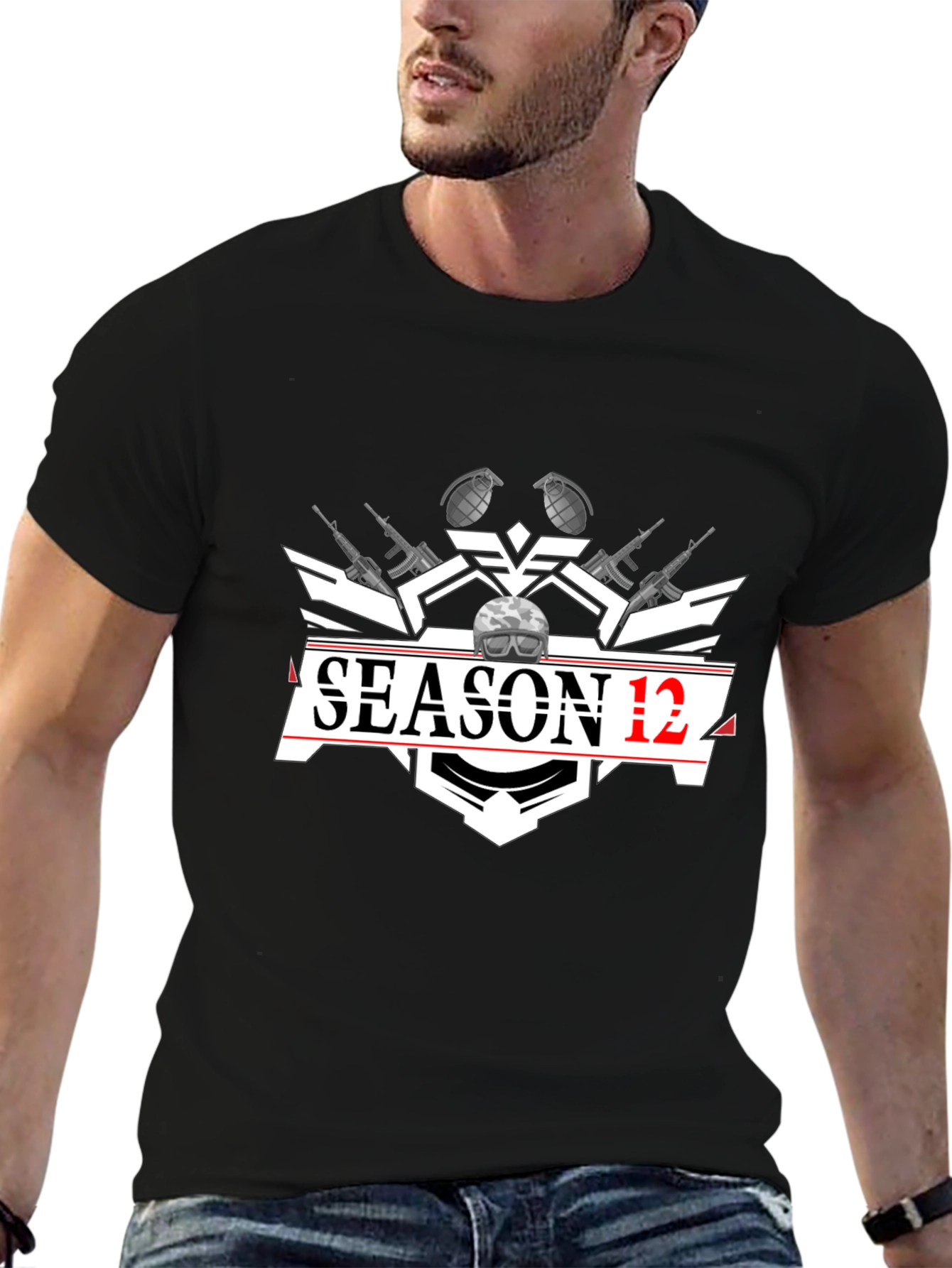 Season 12 Graphic T-Shirt - Black