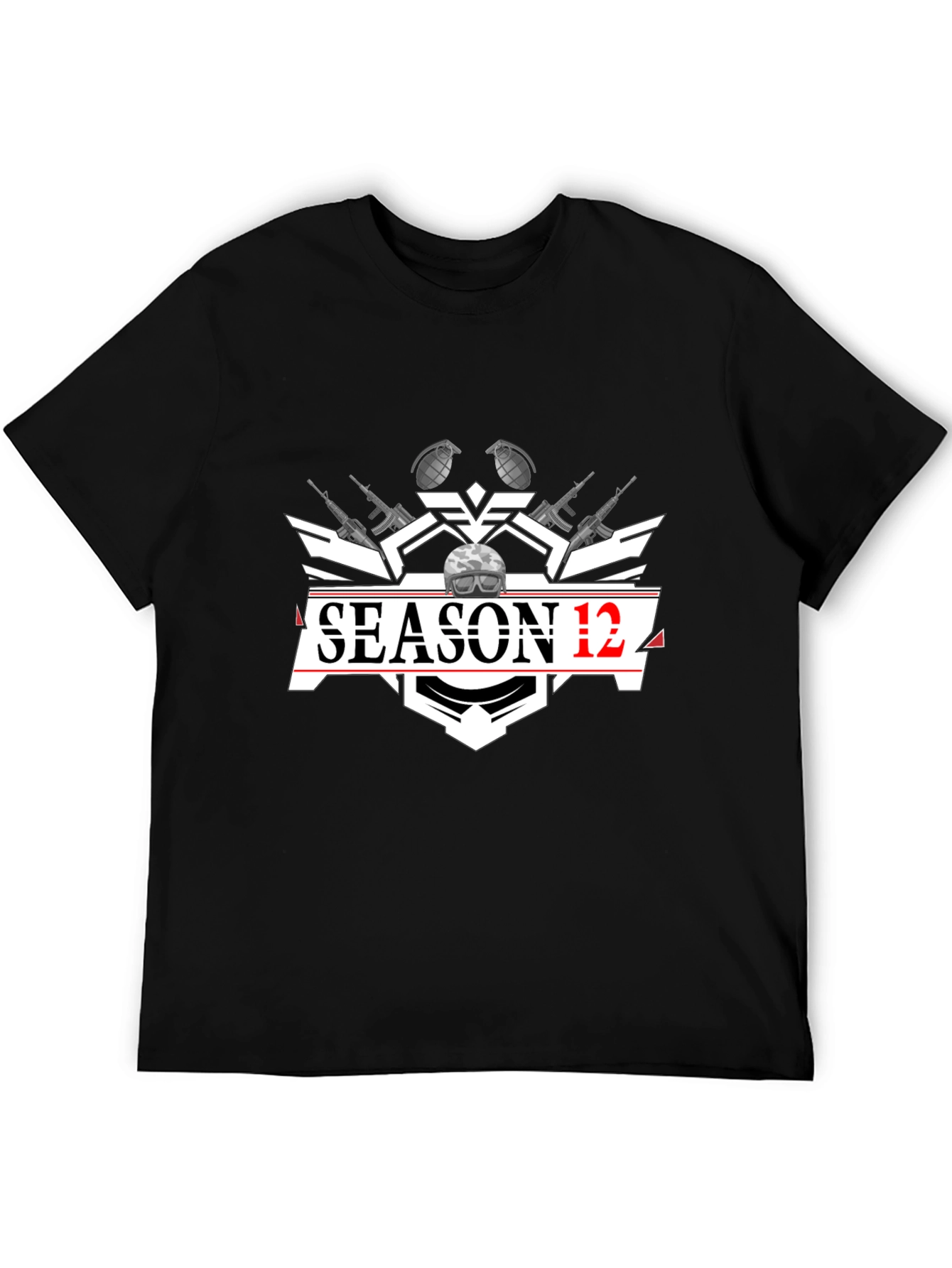 Season 12 Graphic T-Shirt - Black