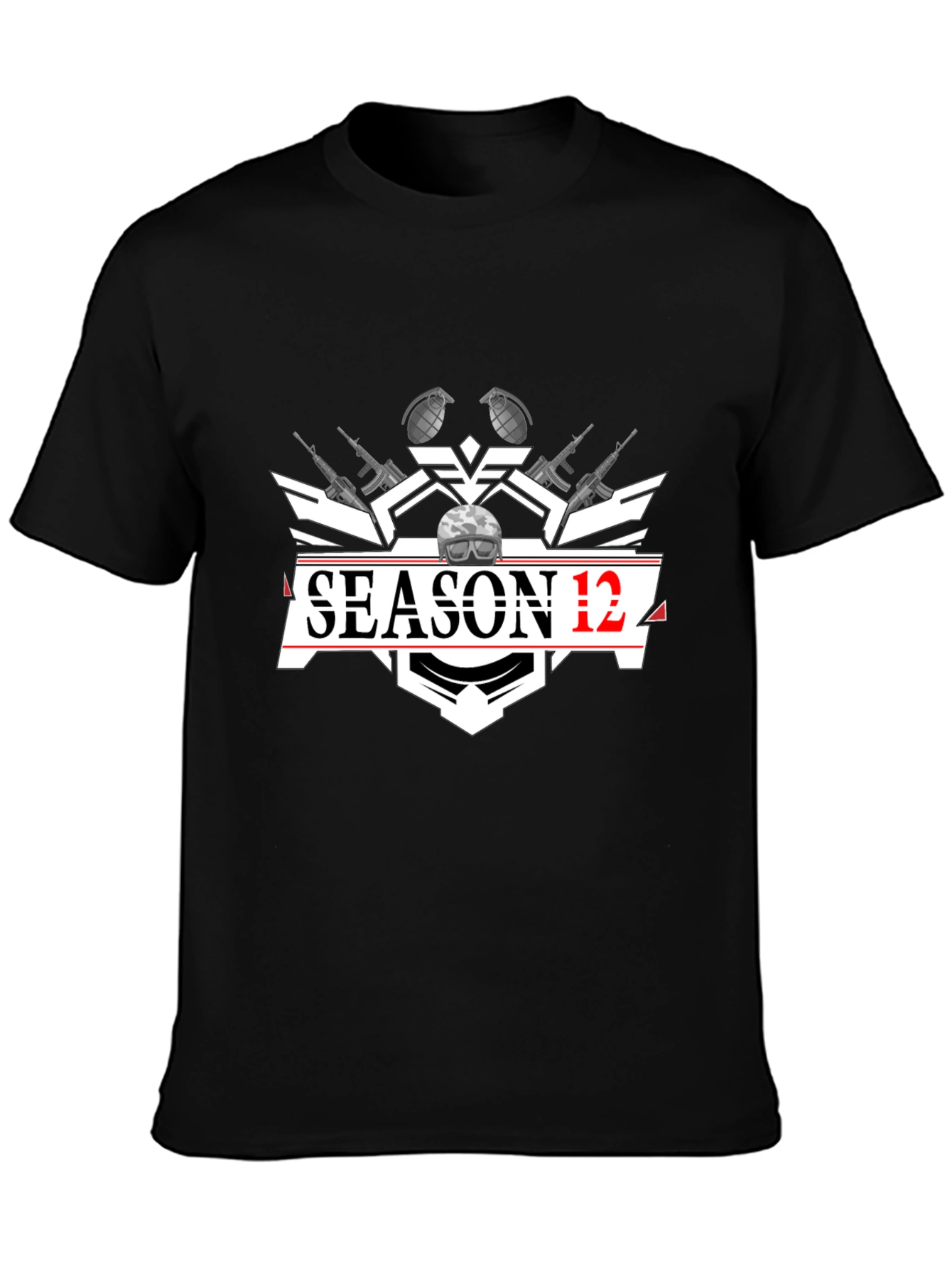 Season 12 Graphic T-Shirt - Black