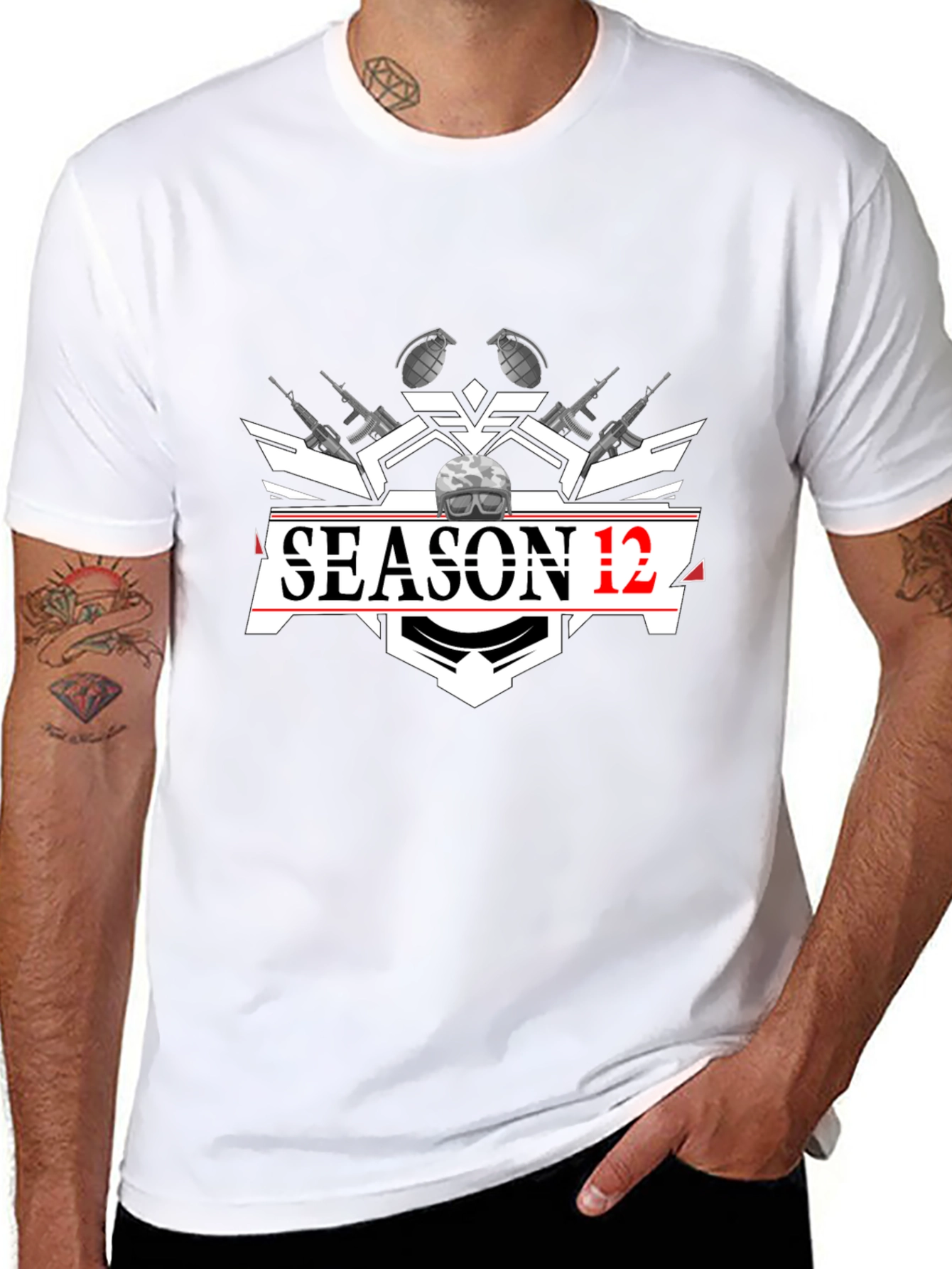 Season 12 Graphic T-Shirt - Black