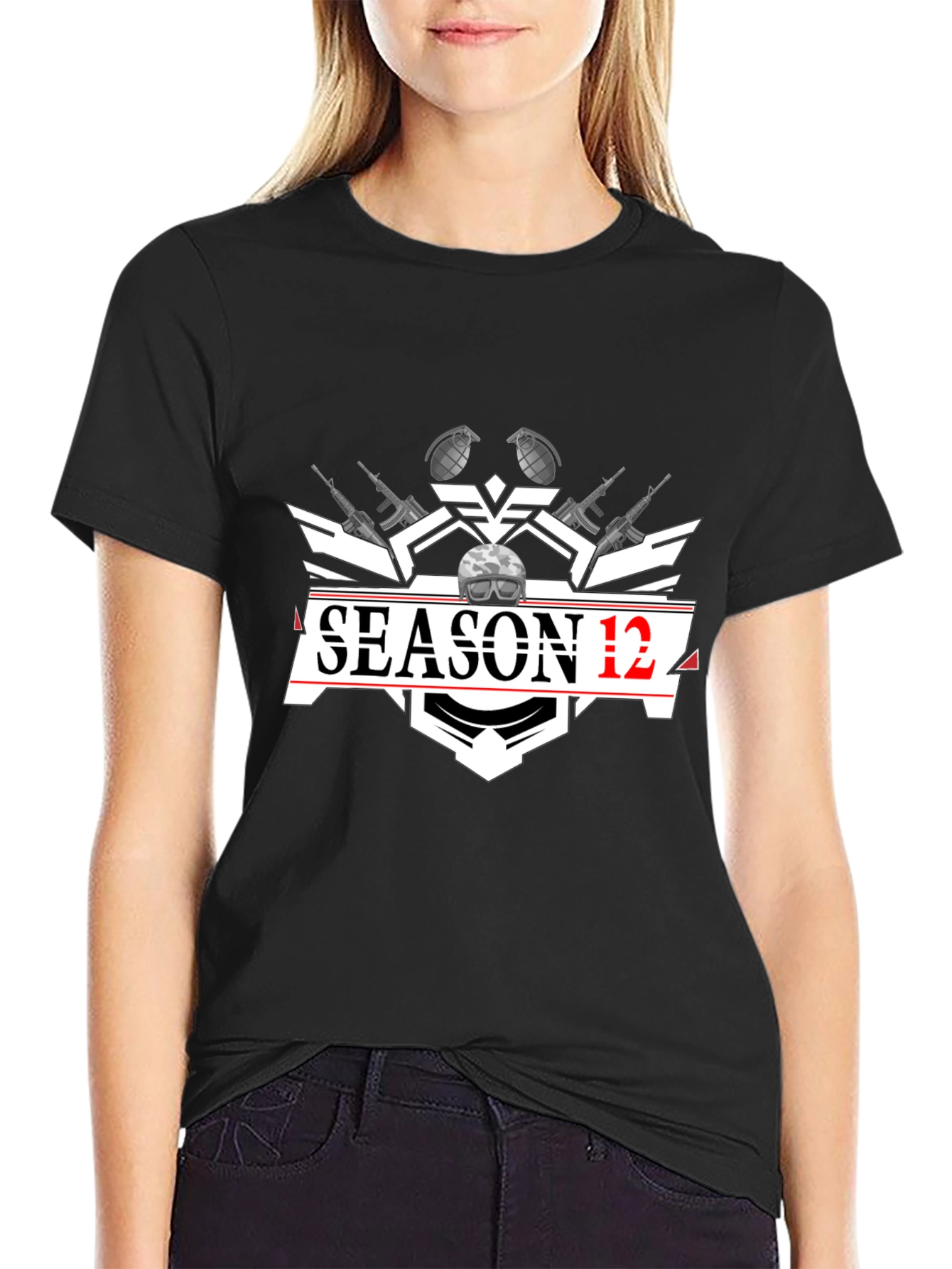Season 12 Graphic T-Shirt - Black