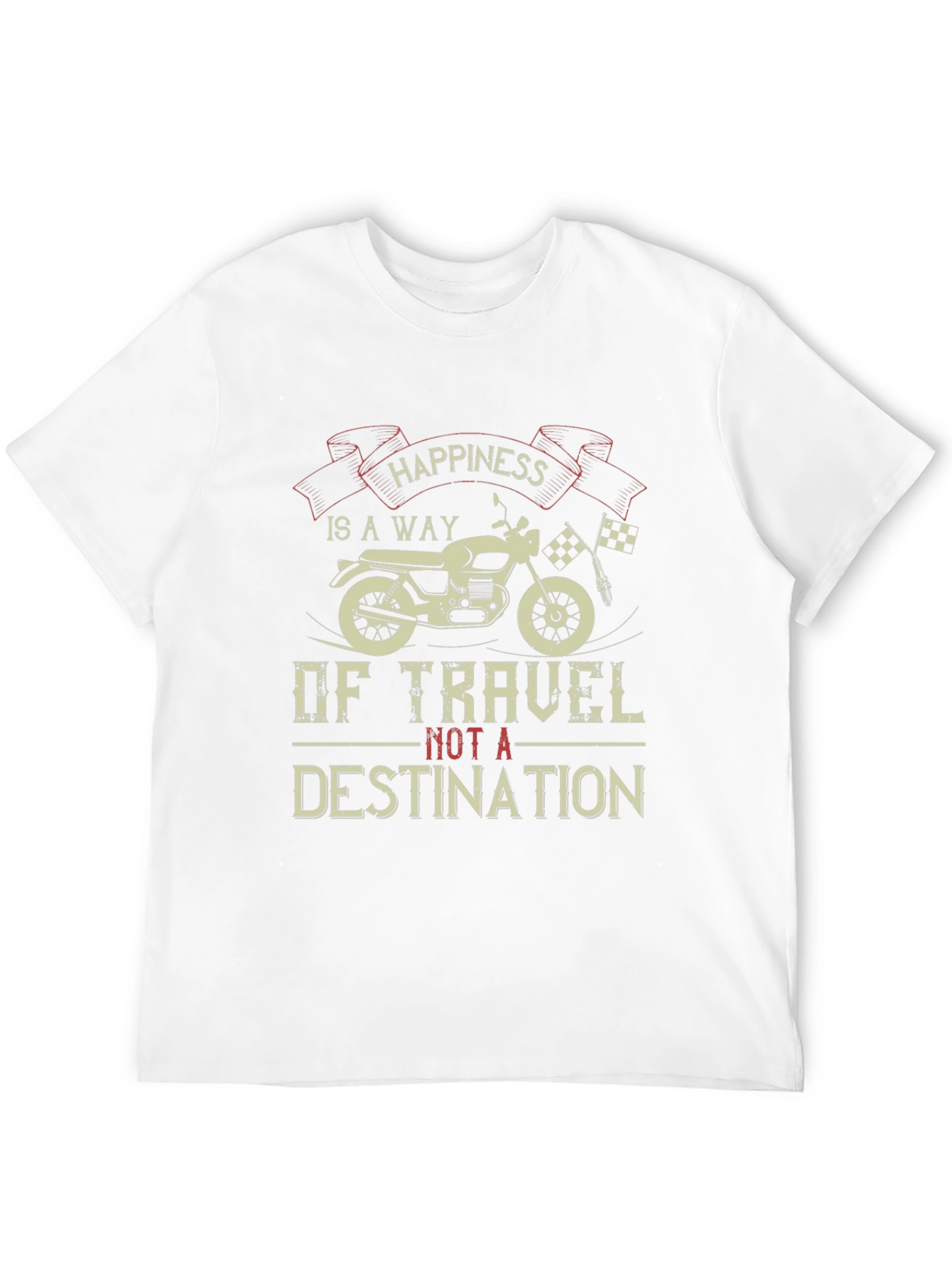 Happiness is a Way of Travel T-Shirt