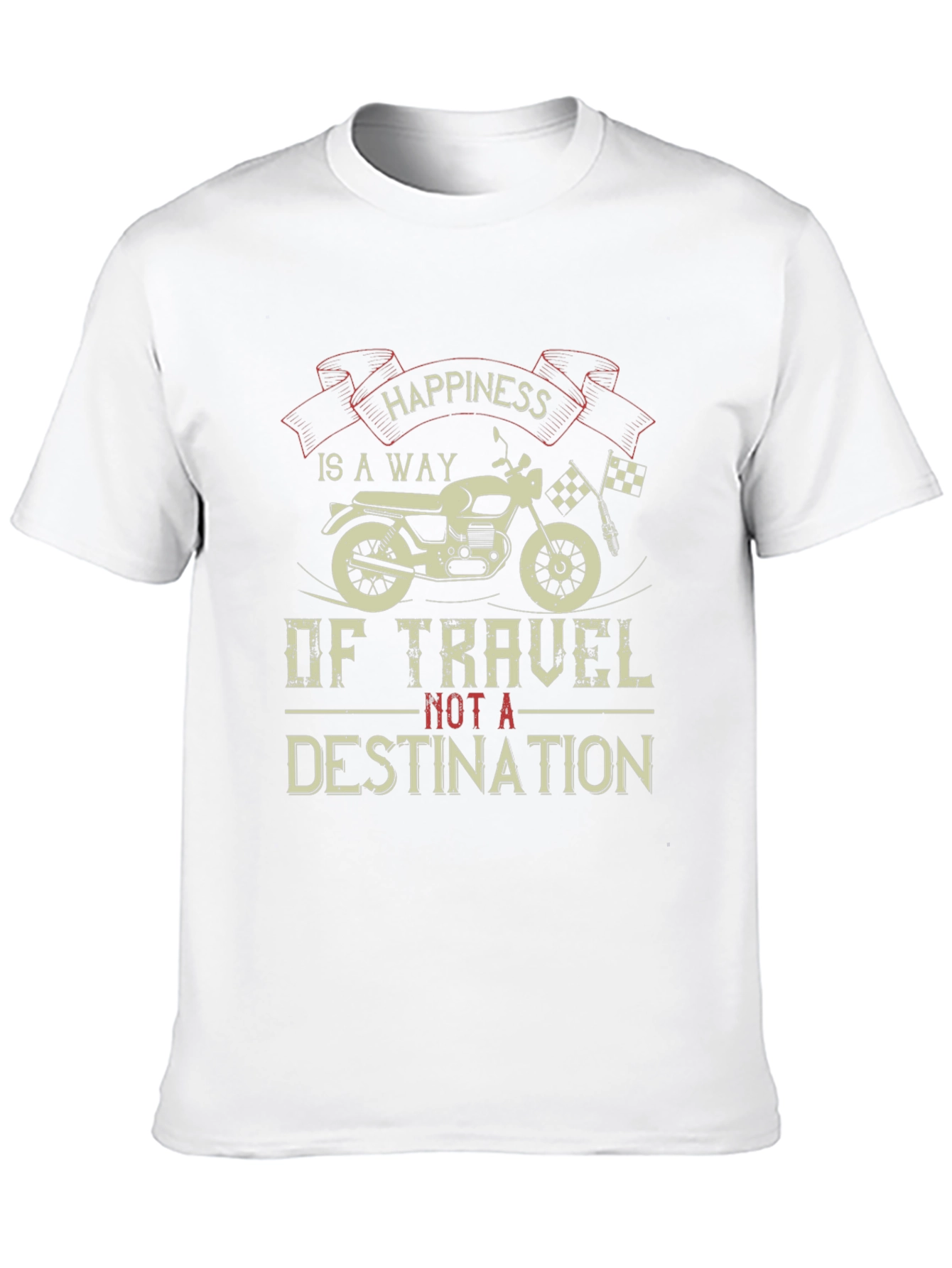Happiness is a Way of Travel T-Shirt