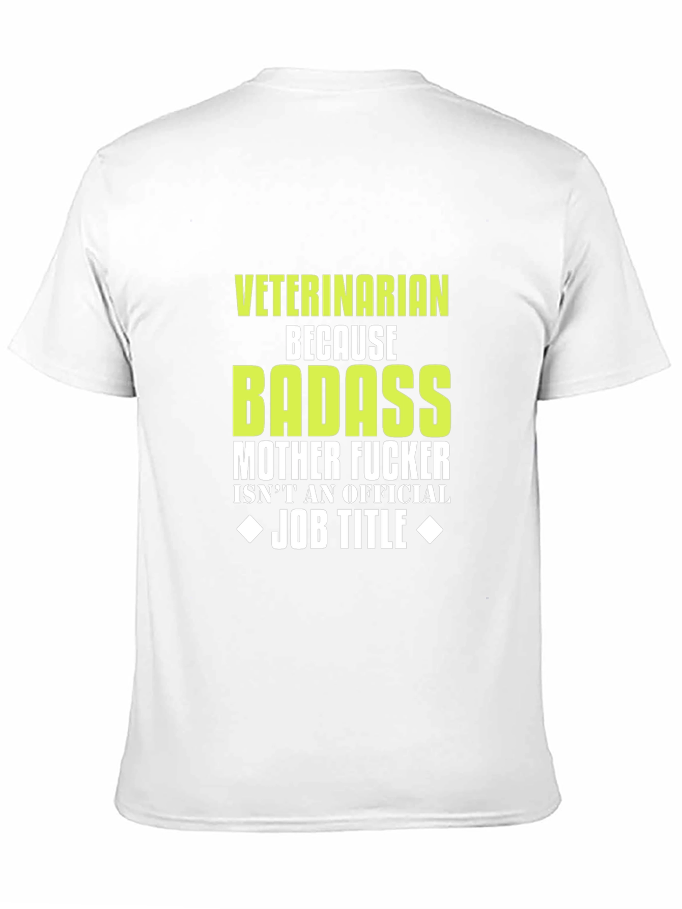 Veterinarian Badass Graphic T-Shirt