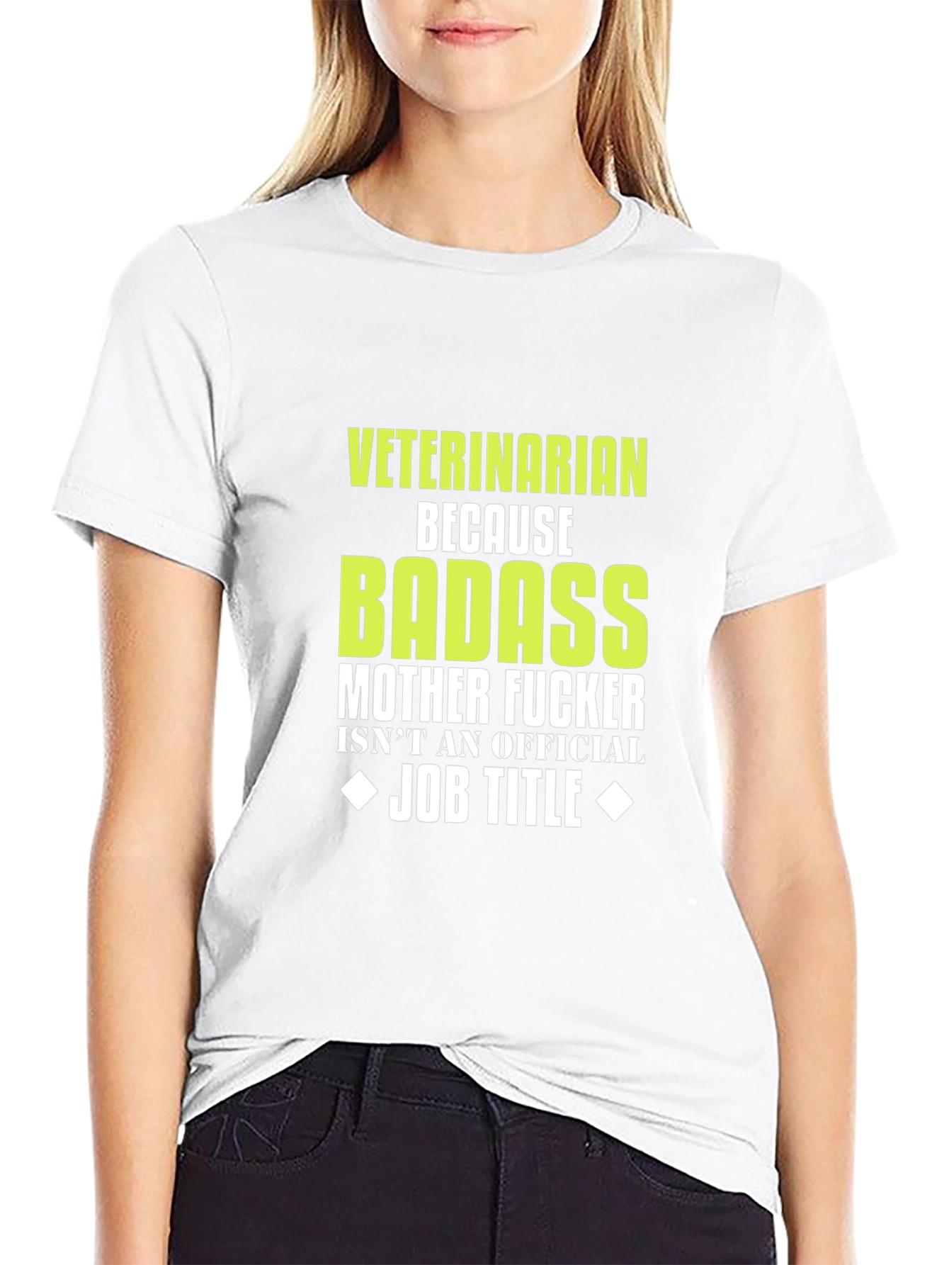 Veterinarian Badass Graphic T-Shirt