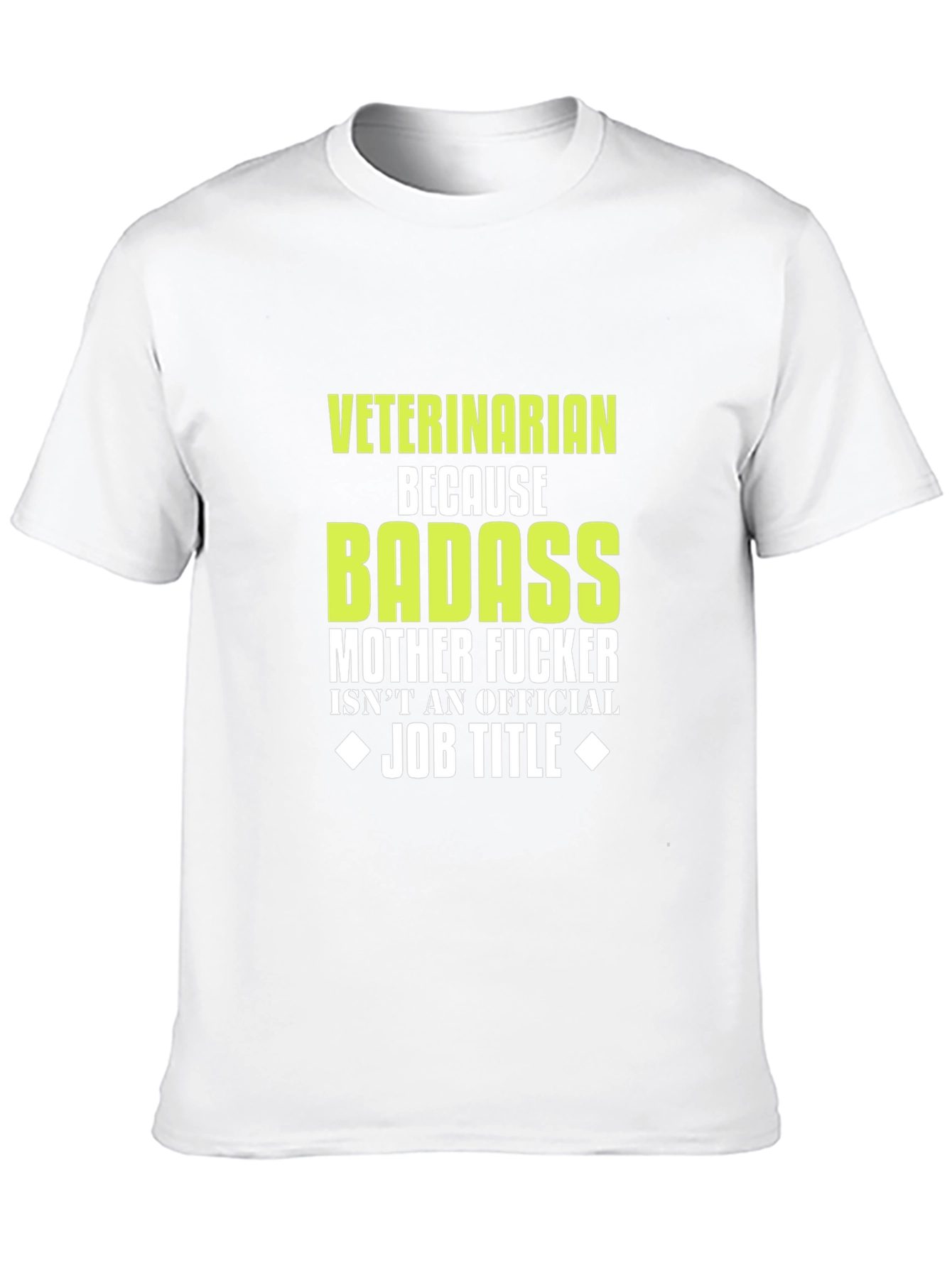 Veterinarian Badass Graphic T-Shirt
