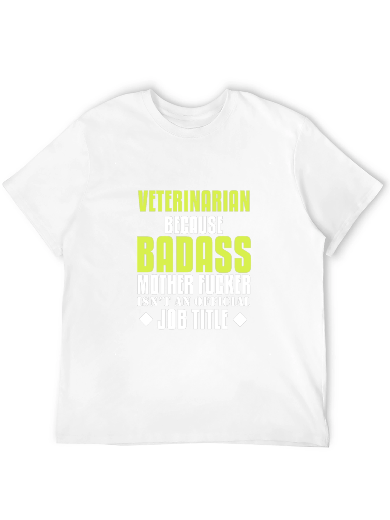 Veterinarian Badass Graphic T-Shirt