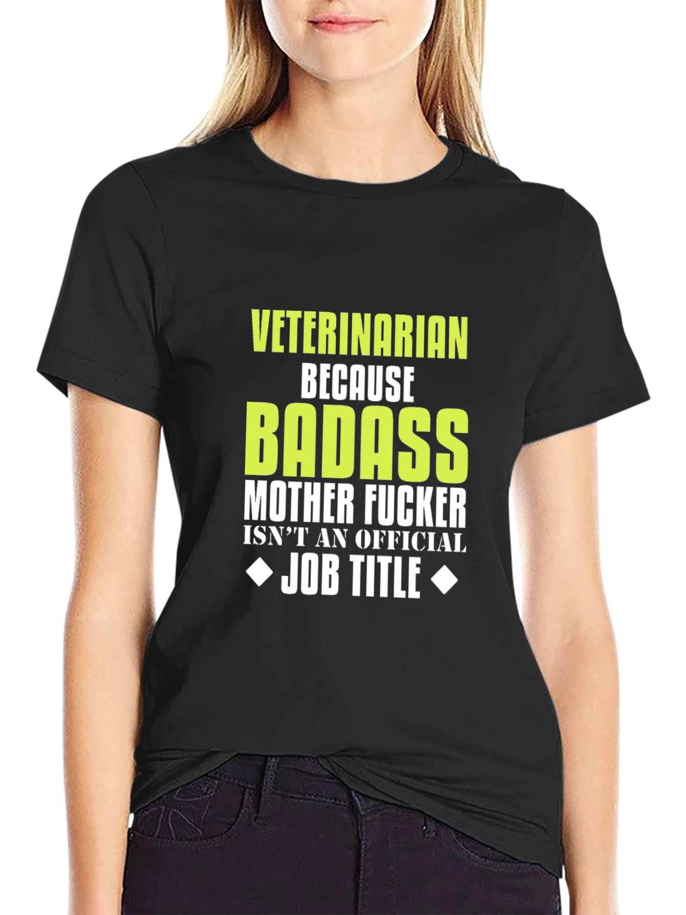Veterinarian Badass Graphic T-Shirt