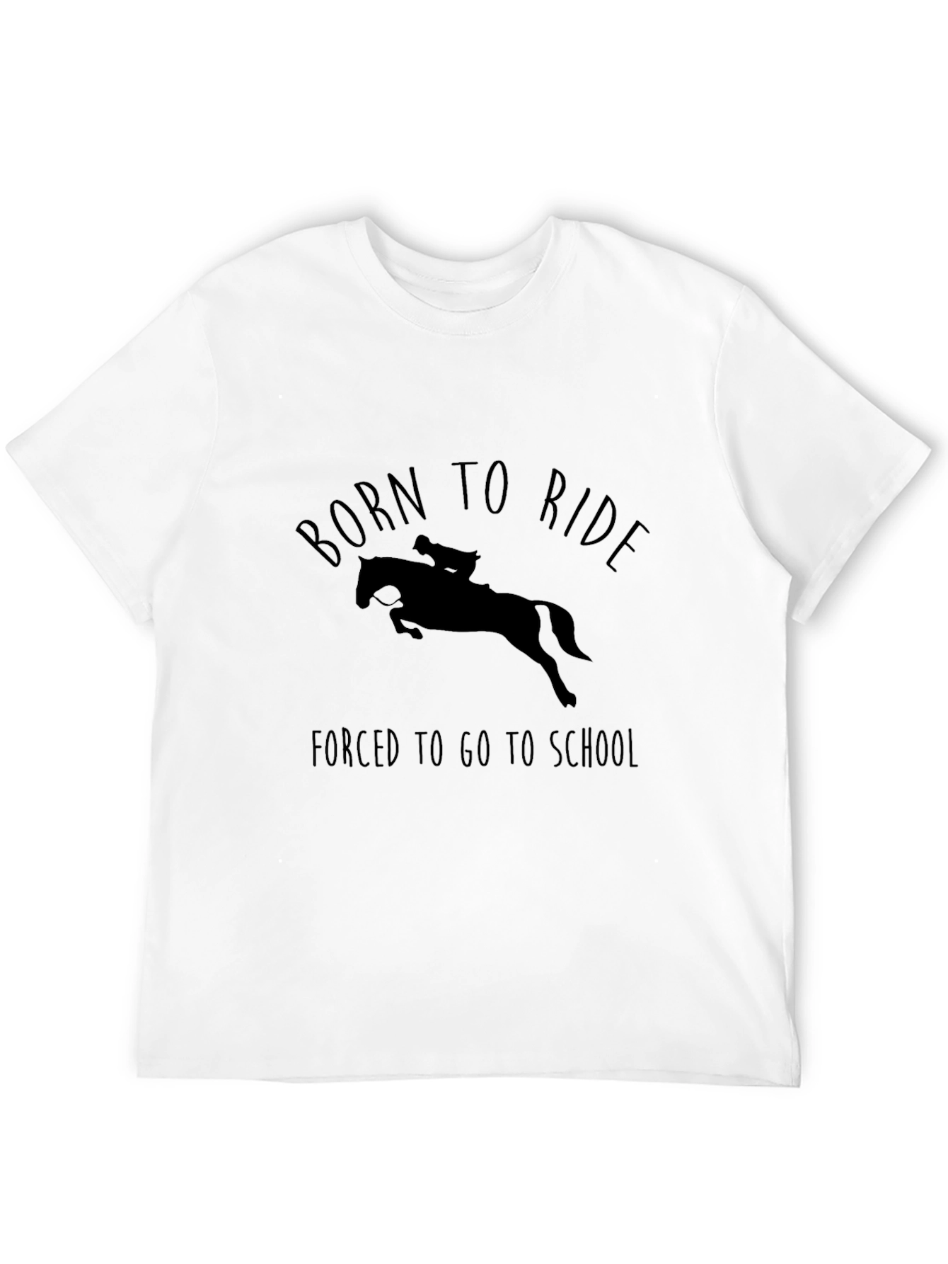 Born to Ride T-Shirt - Equestrian Lover Tee