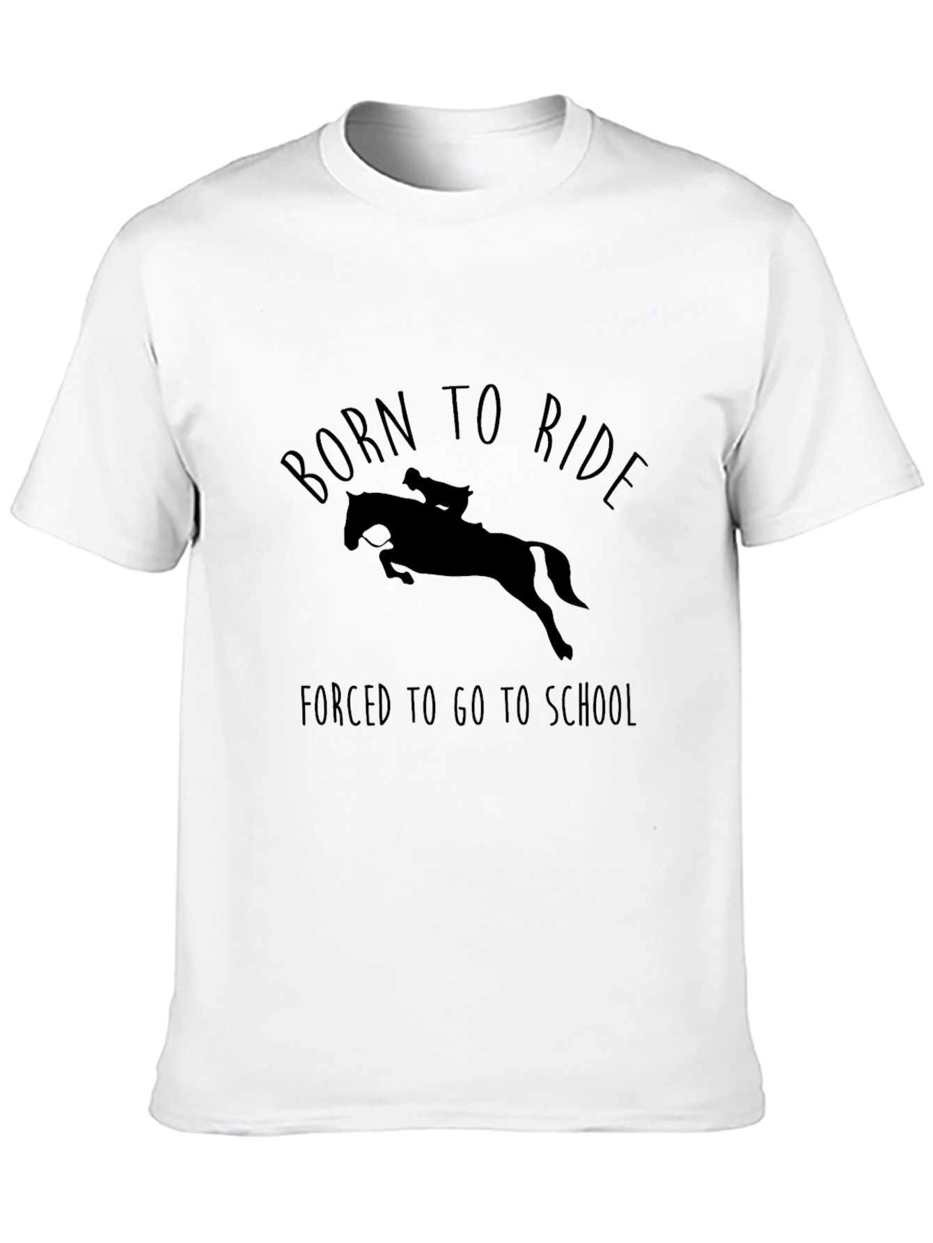 Born to Ride T-Shirt - Equestrian Lover Tee