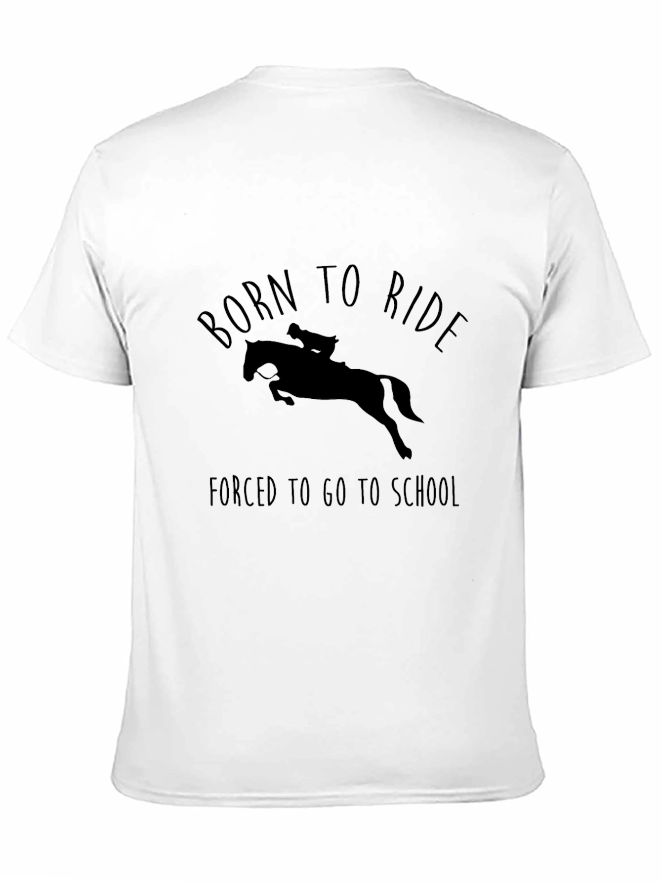 Born to Ride T-Shirt - Equestrian Lover Tee