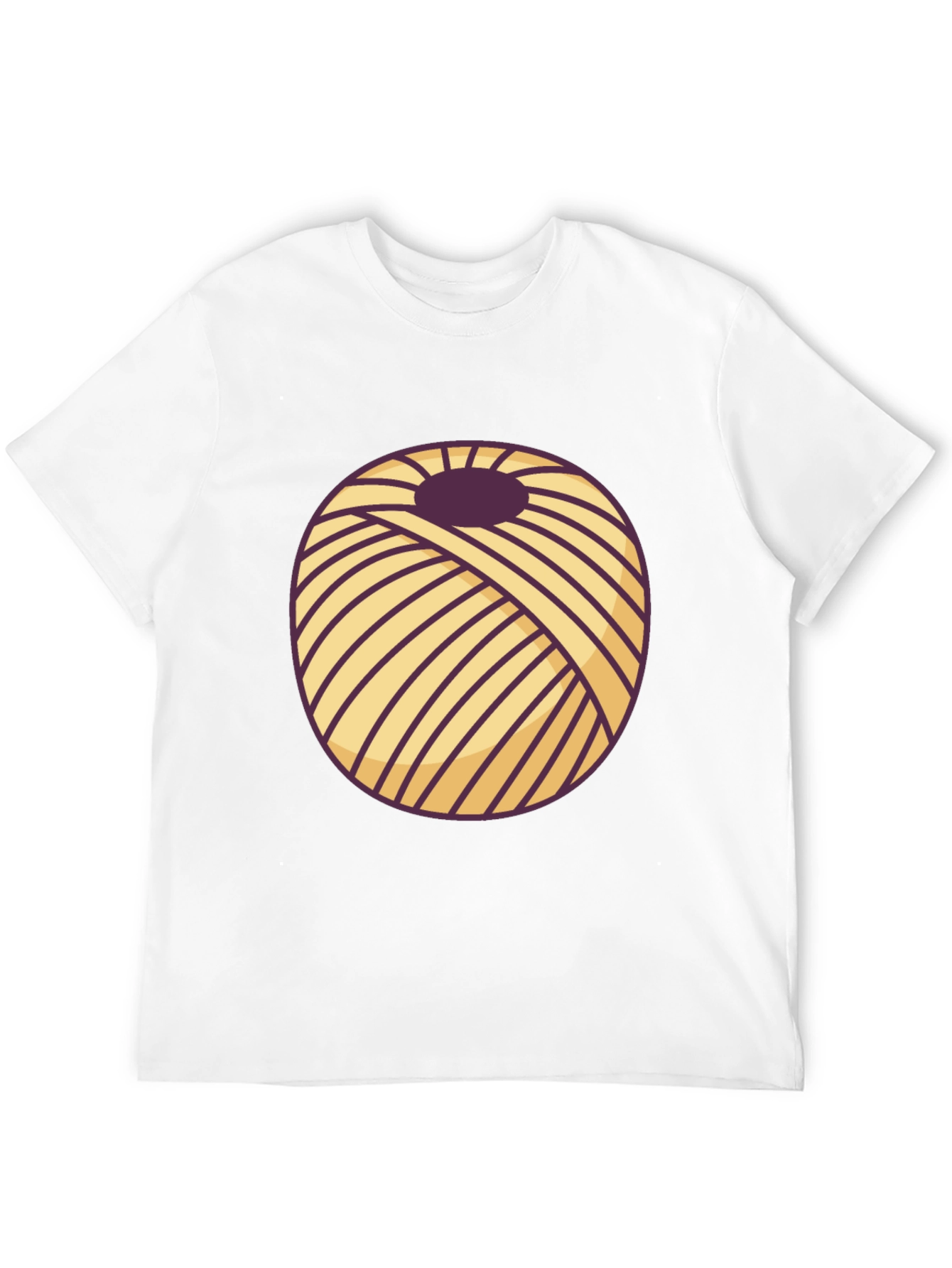 Yarn Ball Graphic T-Shirt - Knitters Delight