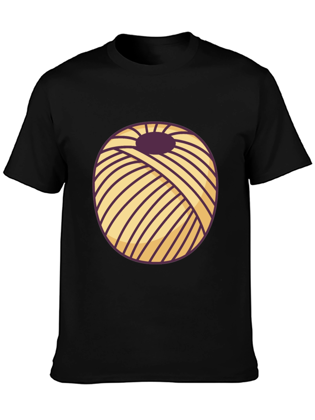 Yarn Ball Graphic T-Shirt - Knitters Delight