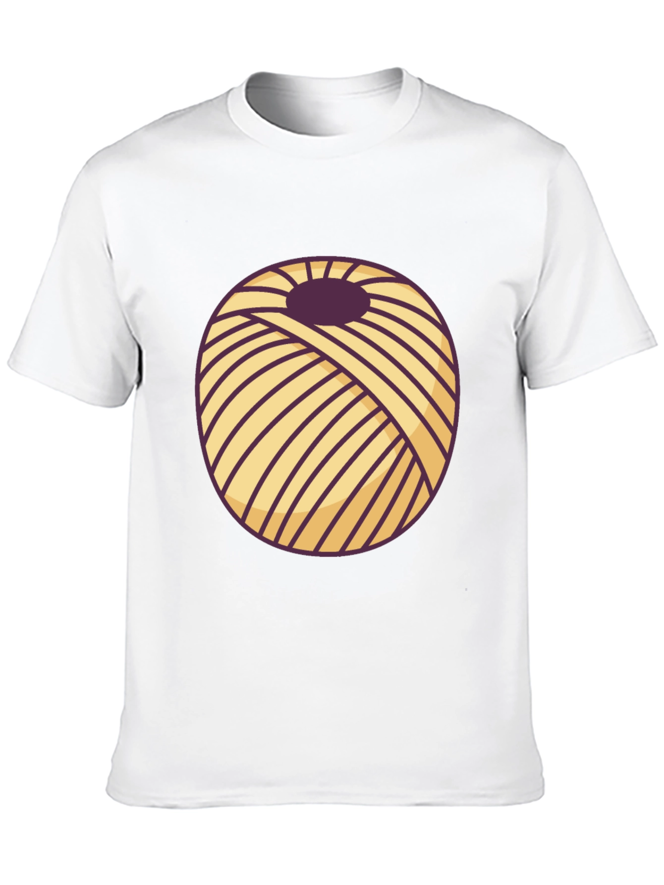 Yarn Ball Graphic T-Shirt - Knitters Delight