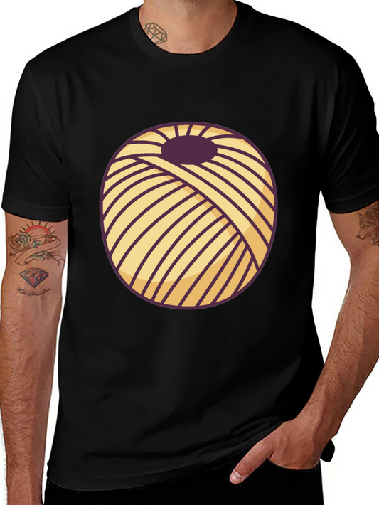 Yarn Ball Graphic T-Shirt - Knitters Delight